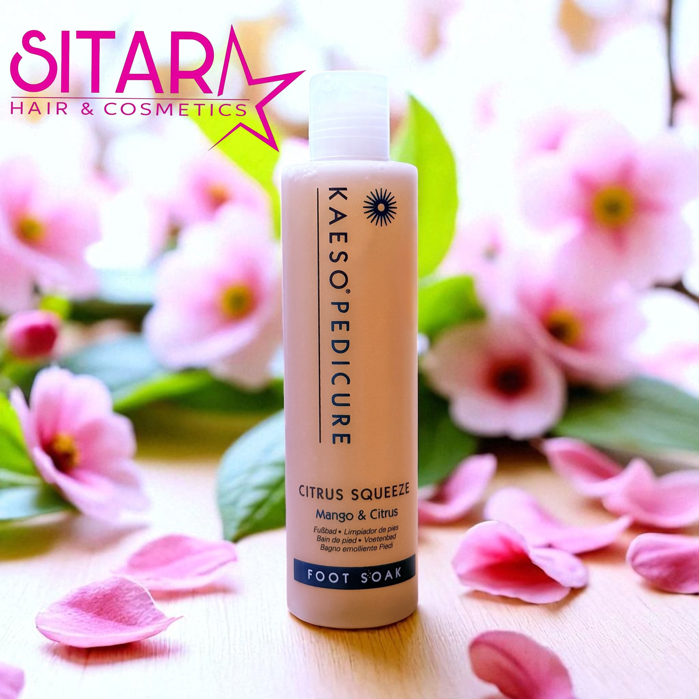 Kaeso Pedicure Citrus Squeeze Foot Soak 195ml