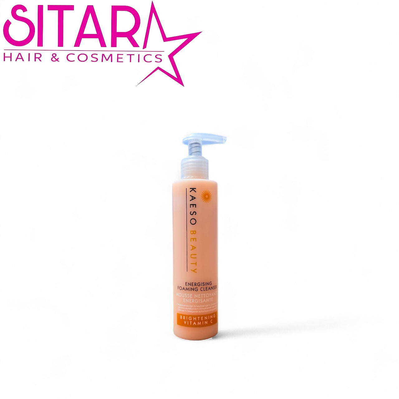 Kaeso Beauty Energising Foaming Cleanser 195ml