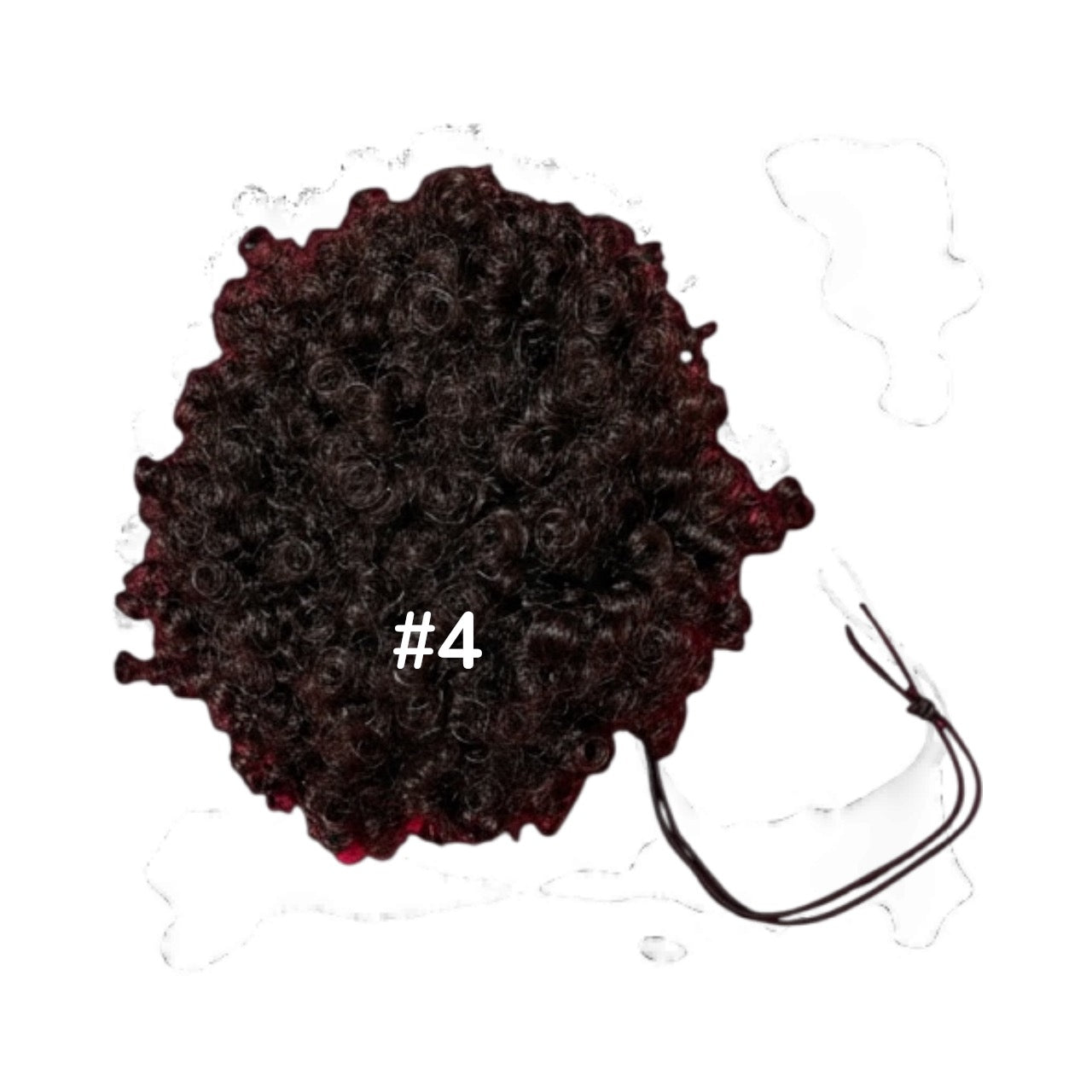 Big Afro Puff Draw-String Ponytail