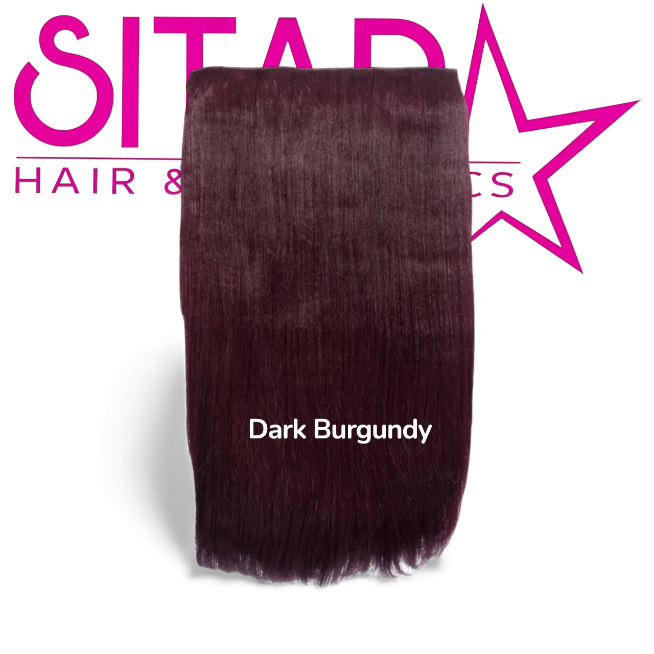 One Piece Straight Clip In Extension Heat Resistance Synthetic Hair