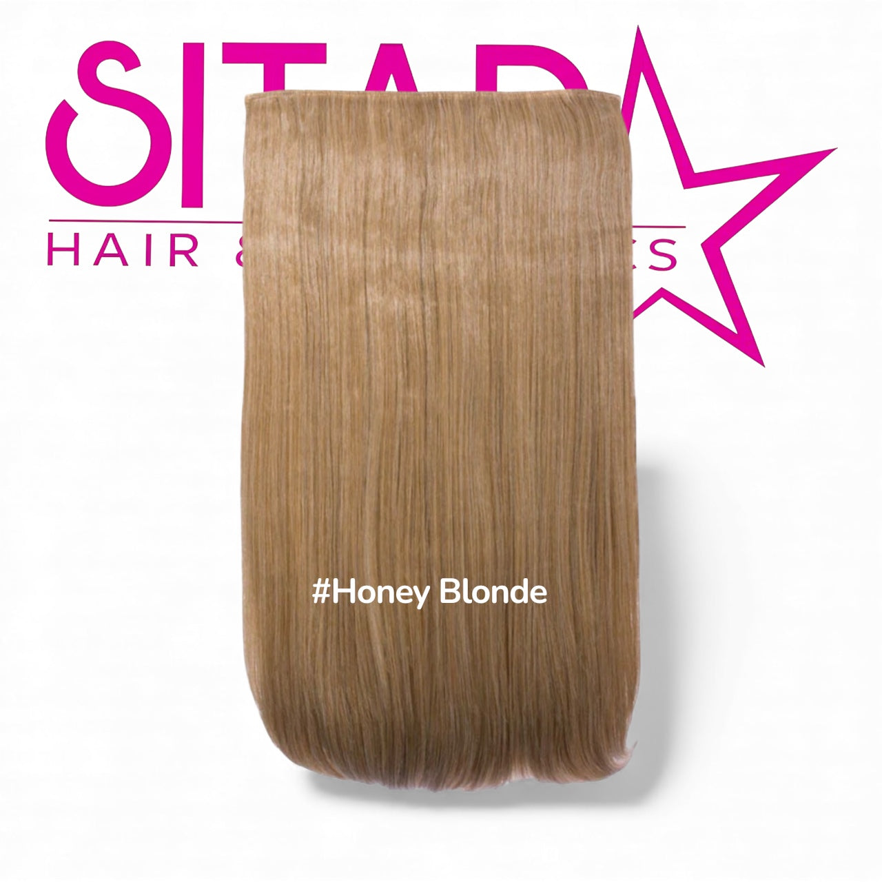 One Piece Straight Clip In Extension Heat Resistance Synthetic Hair