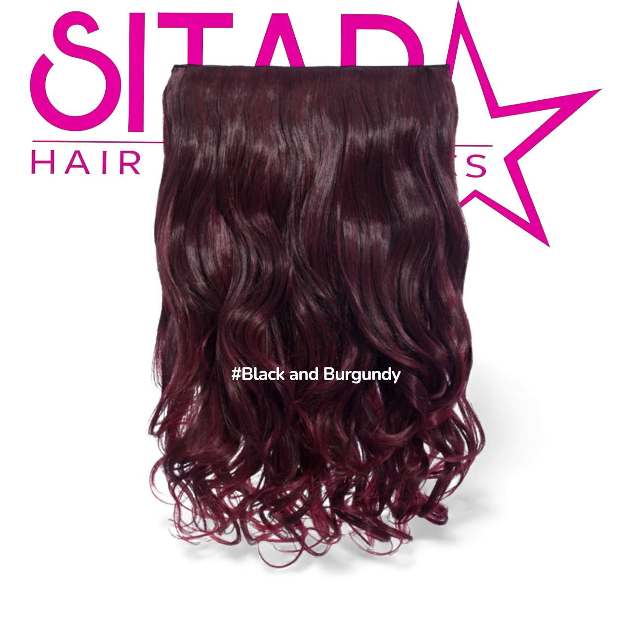 One Piece Curly Clip In Extension Heat Resistance Synthetic Hair