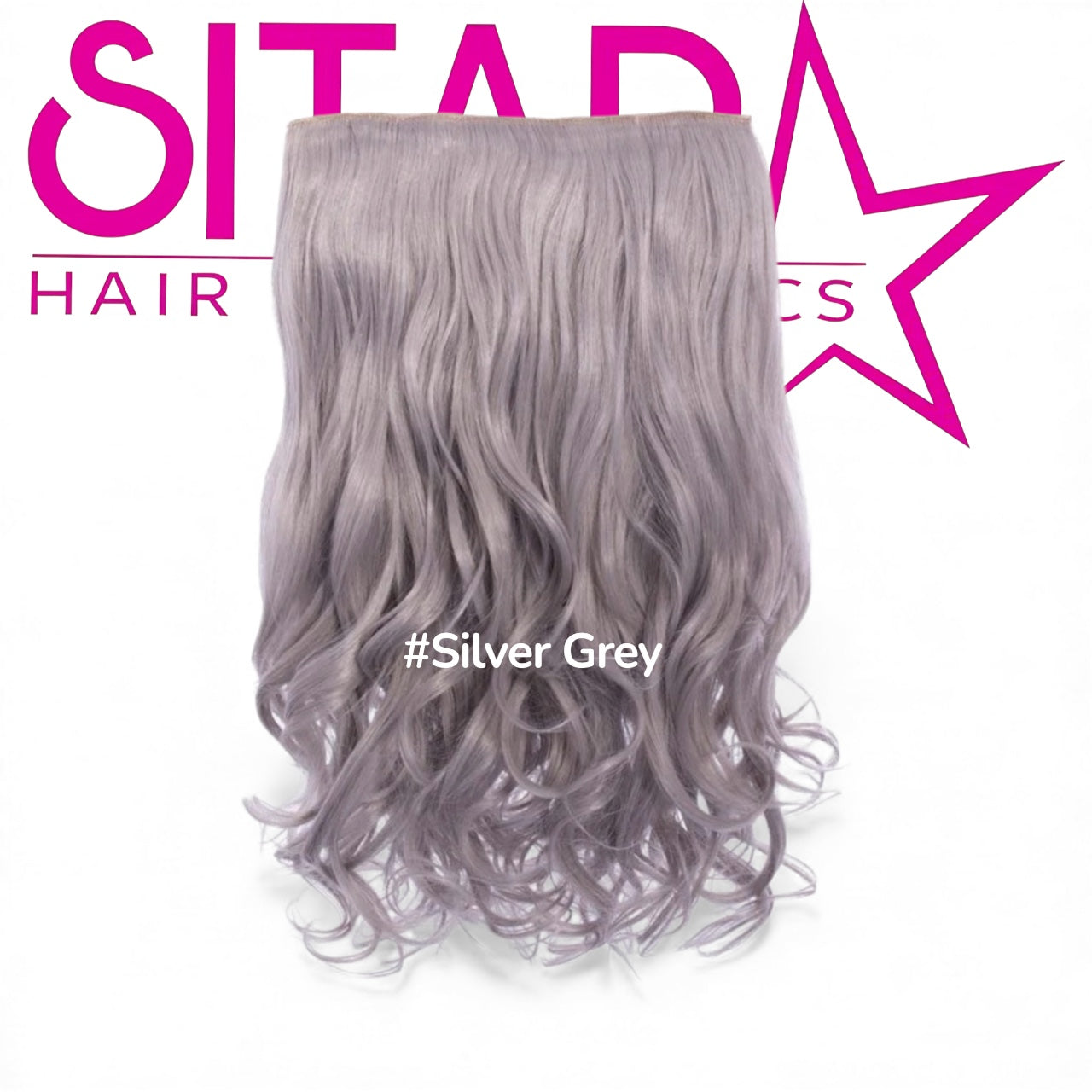 One Piece Curly Clip In Extension Heat Resistance Synthetic Hair