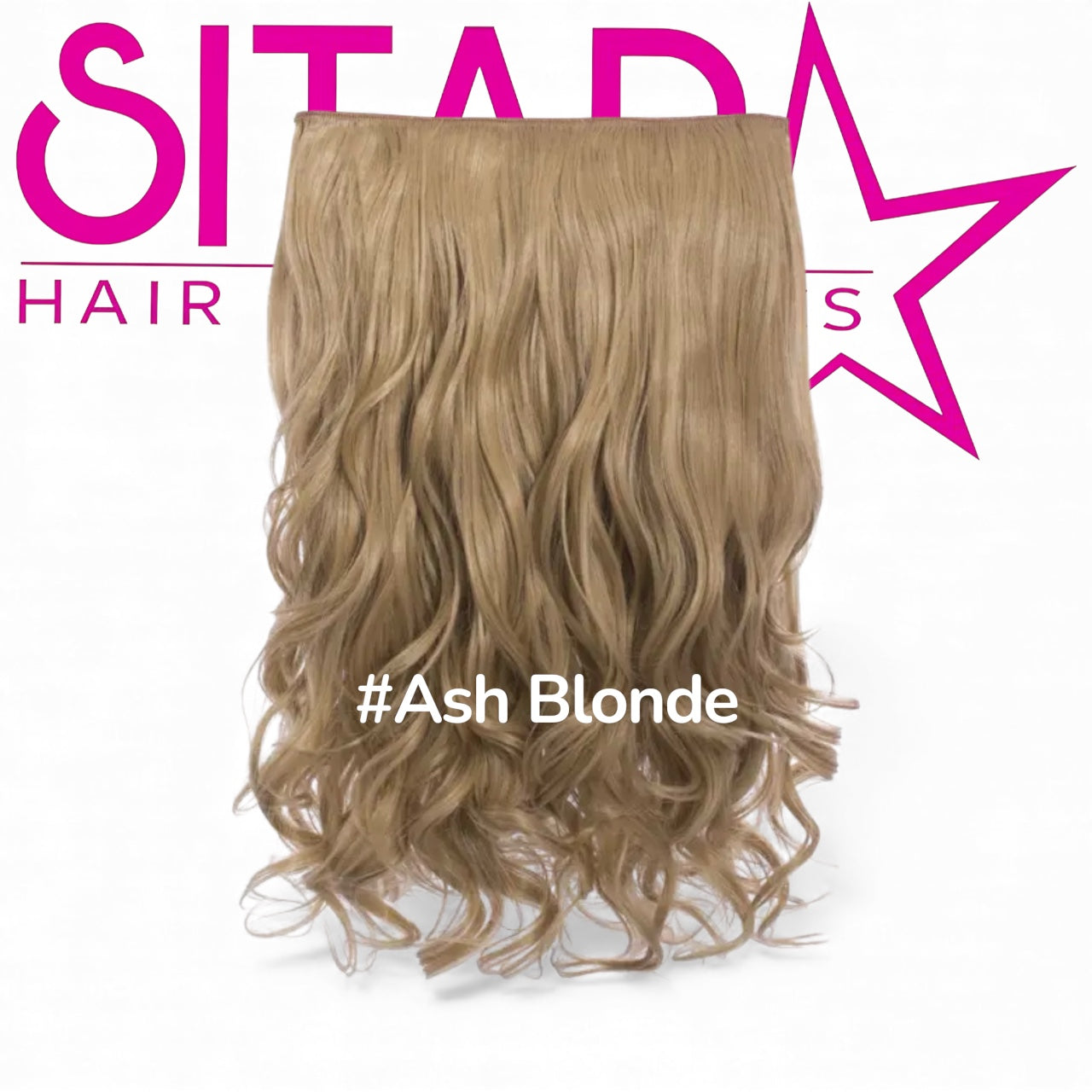 One Piece Curly Clip In Extension Heat Resistance Synthetic Hair