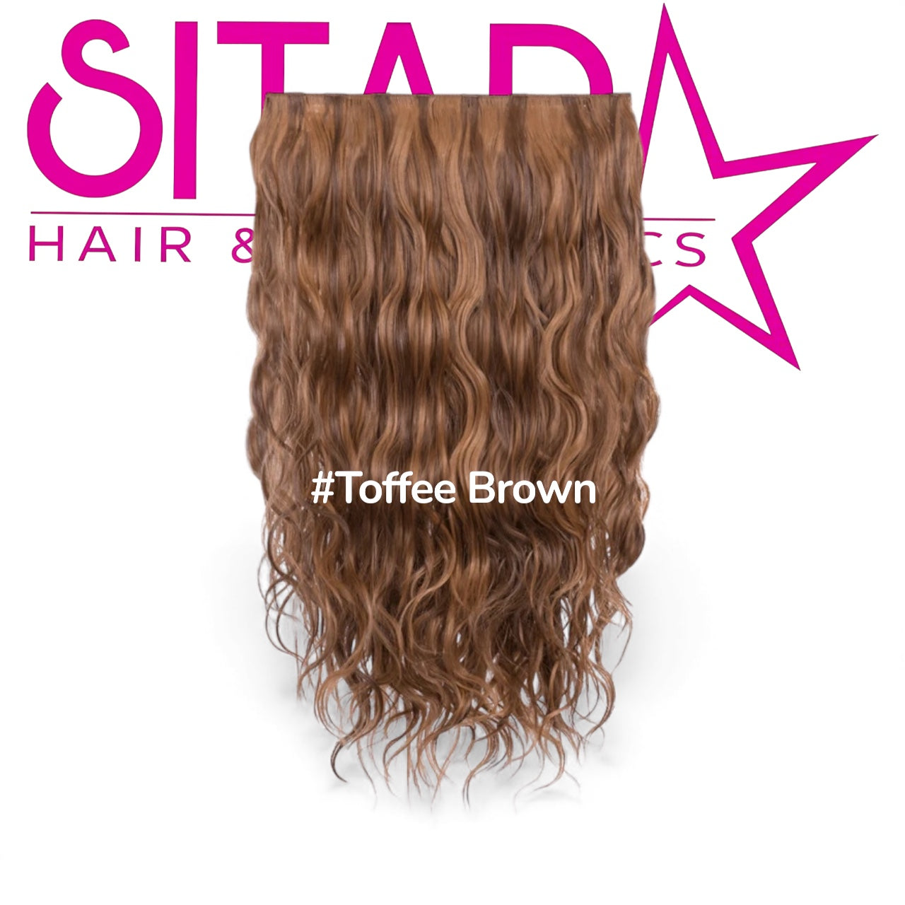 Kylie 3 pcs Beach Wave 20″ Clips-in Hair Extension