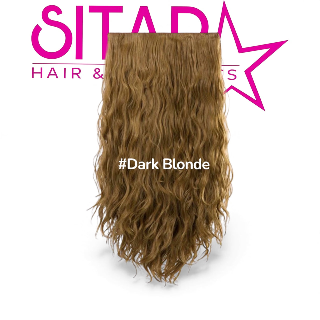 Kylie 3 pcs Beach Wave 20″ Clips-in Hair Extension