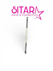 Dual Ended Cuticle Pusher & Nail Cleaner Tool