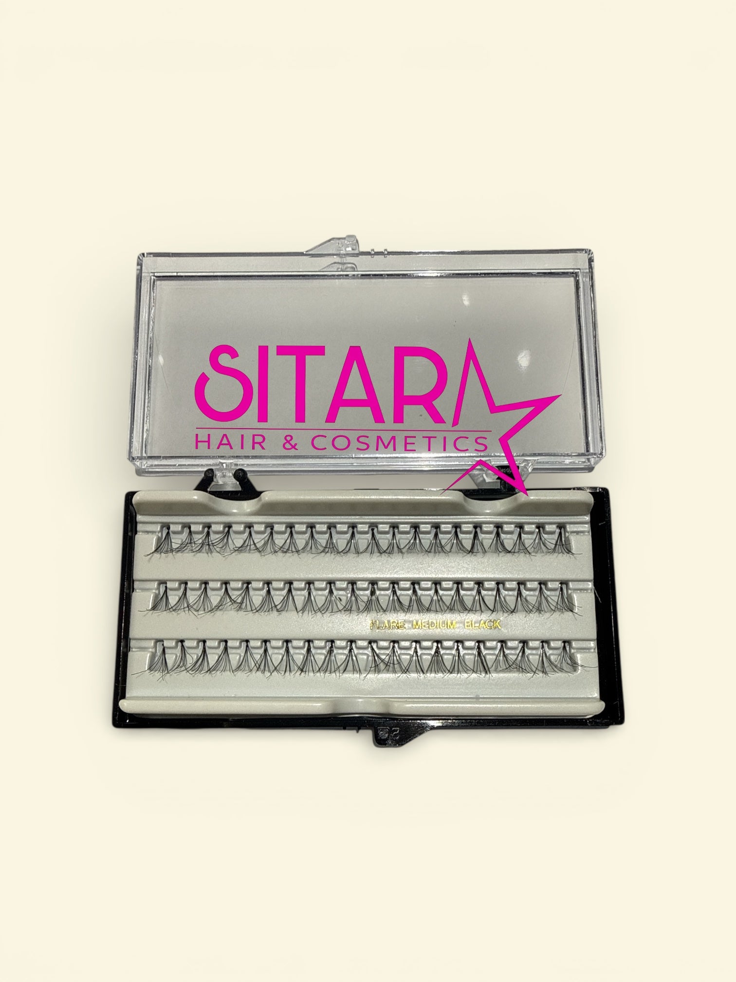 EyeLashes Flare Medium Black