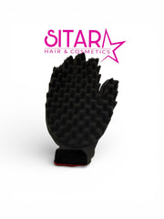 Hair Twist Sponge Gloves Double Sided