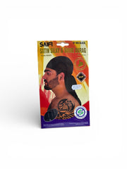 Satin Silky & Shine Durag Black