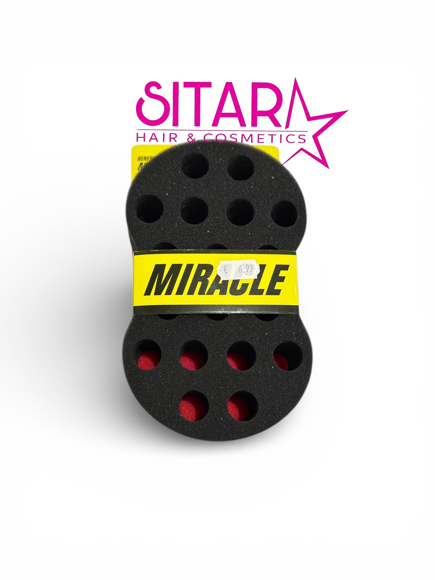 Single Side large Hole Hair Twist Sponge