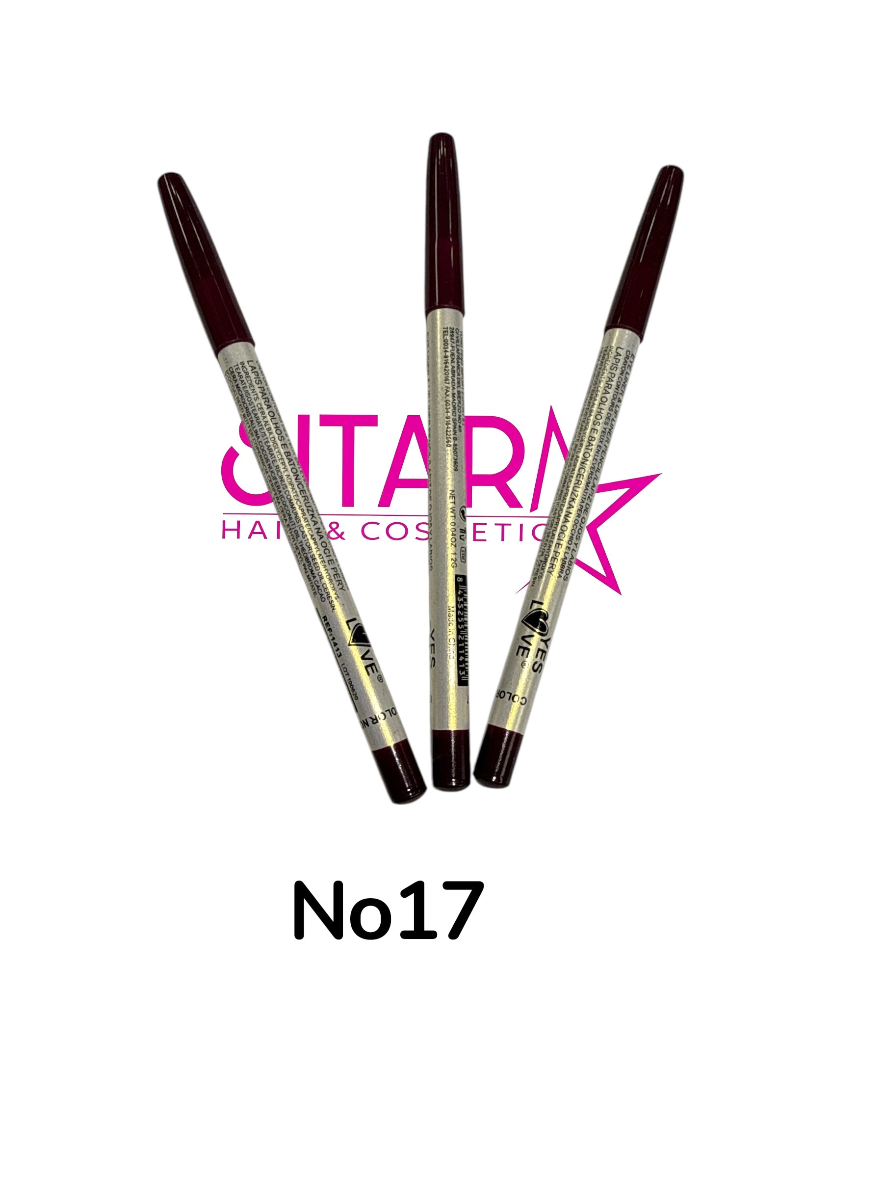 Yes Love Eye Liner & Lip Liner Pencil – Color No. 14