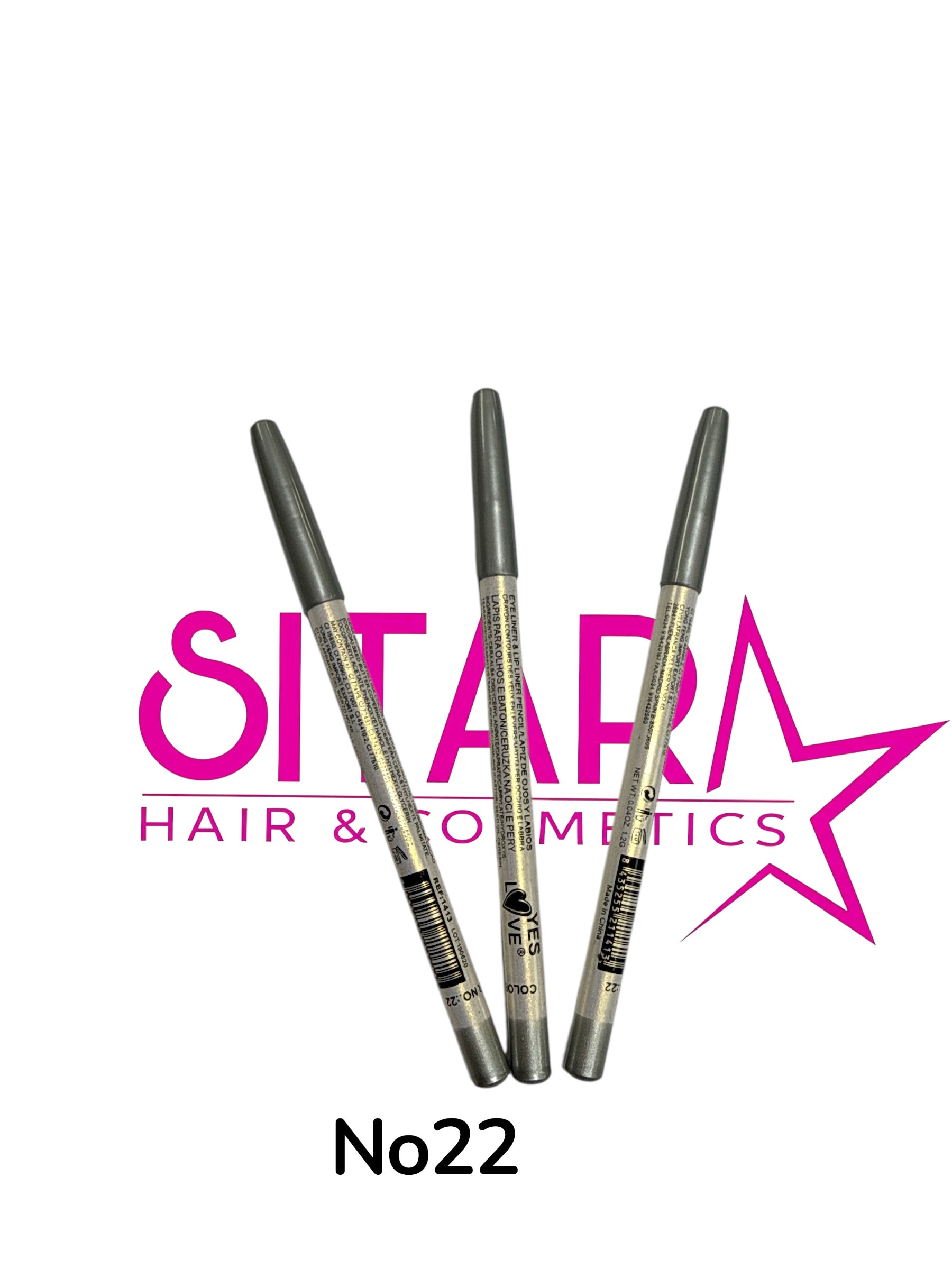 Yes Love Eye Liner & Lip Liner Pencil – Color No. 14