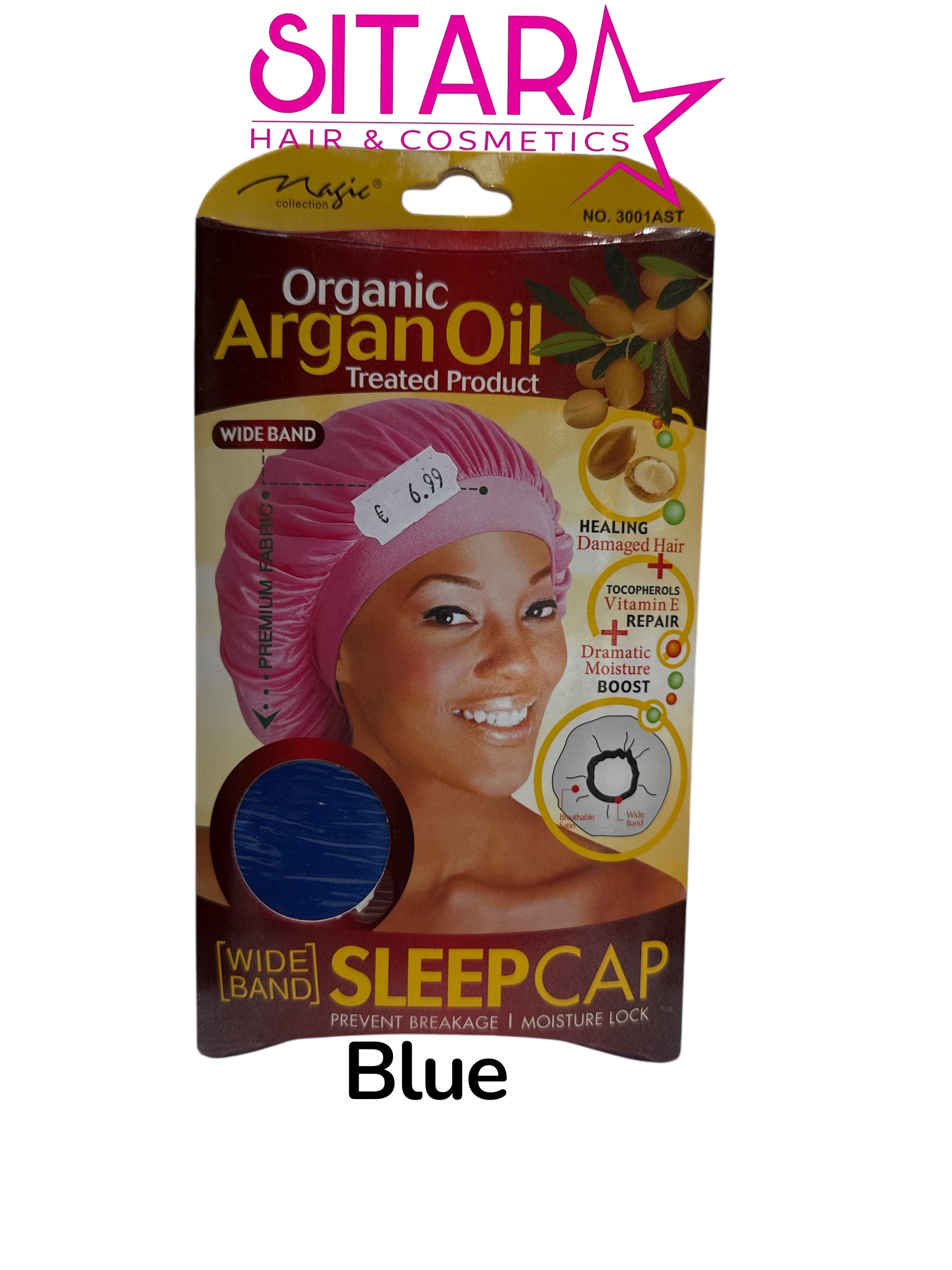 Wide Band Sleep Cap