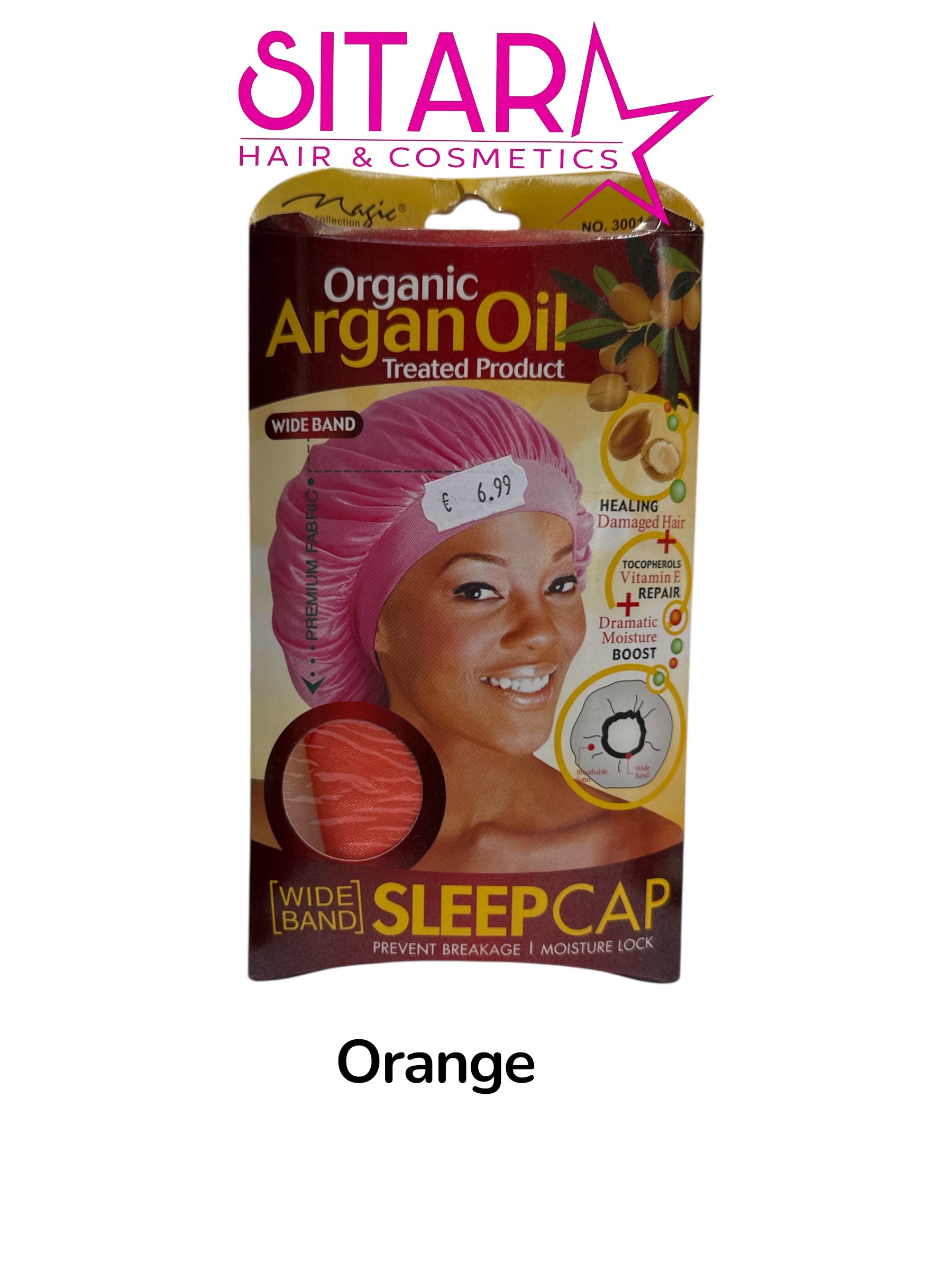 Wide Band Sleep Cap