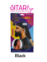 Unisex Dreadlocks Tube Wrinkle Free Black