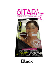 U-Part Diy Wig Cap Centre Parting