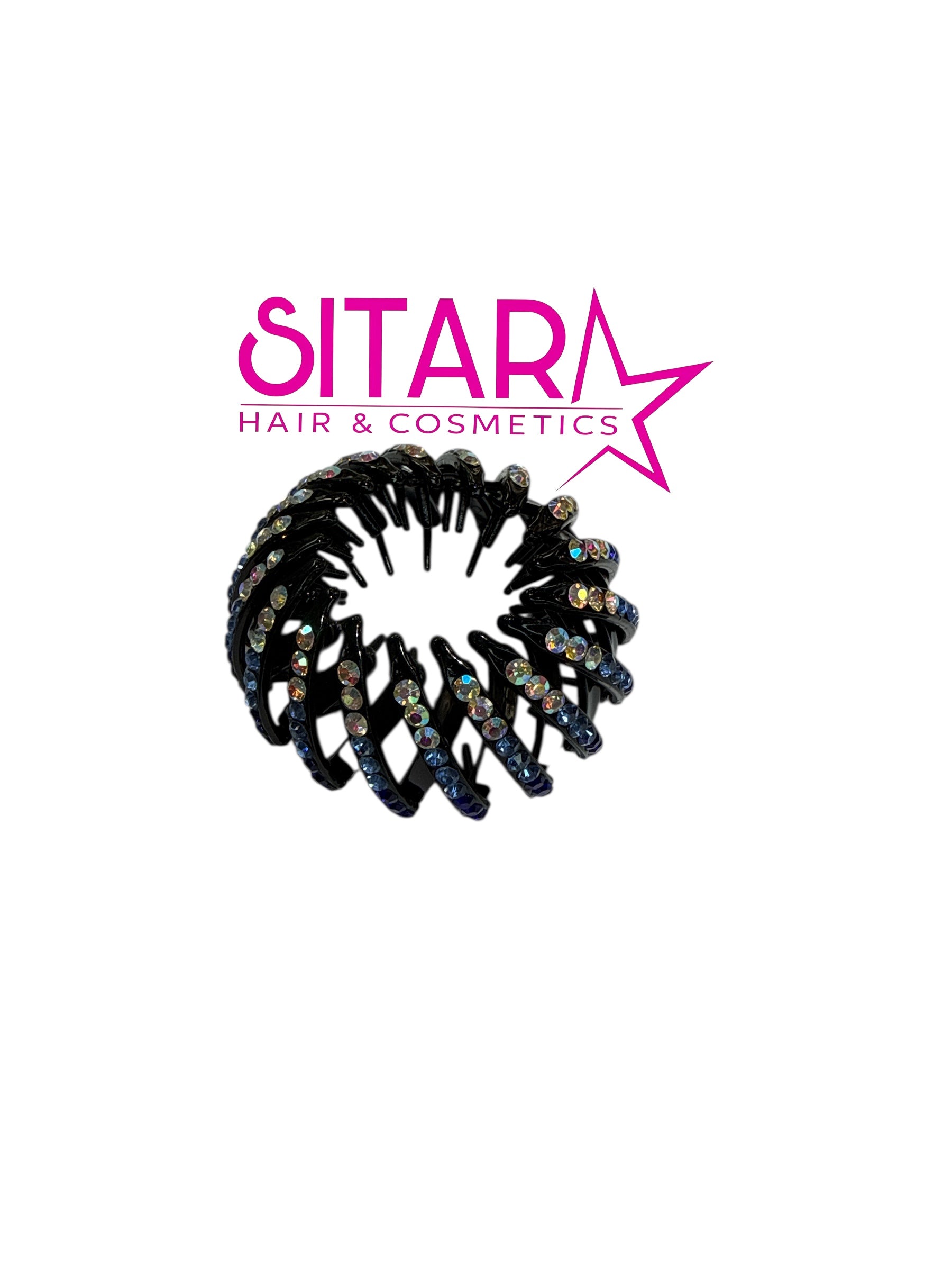 Crystal Jaw Claw Clamp Multicolor
