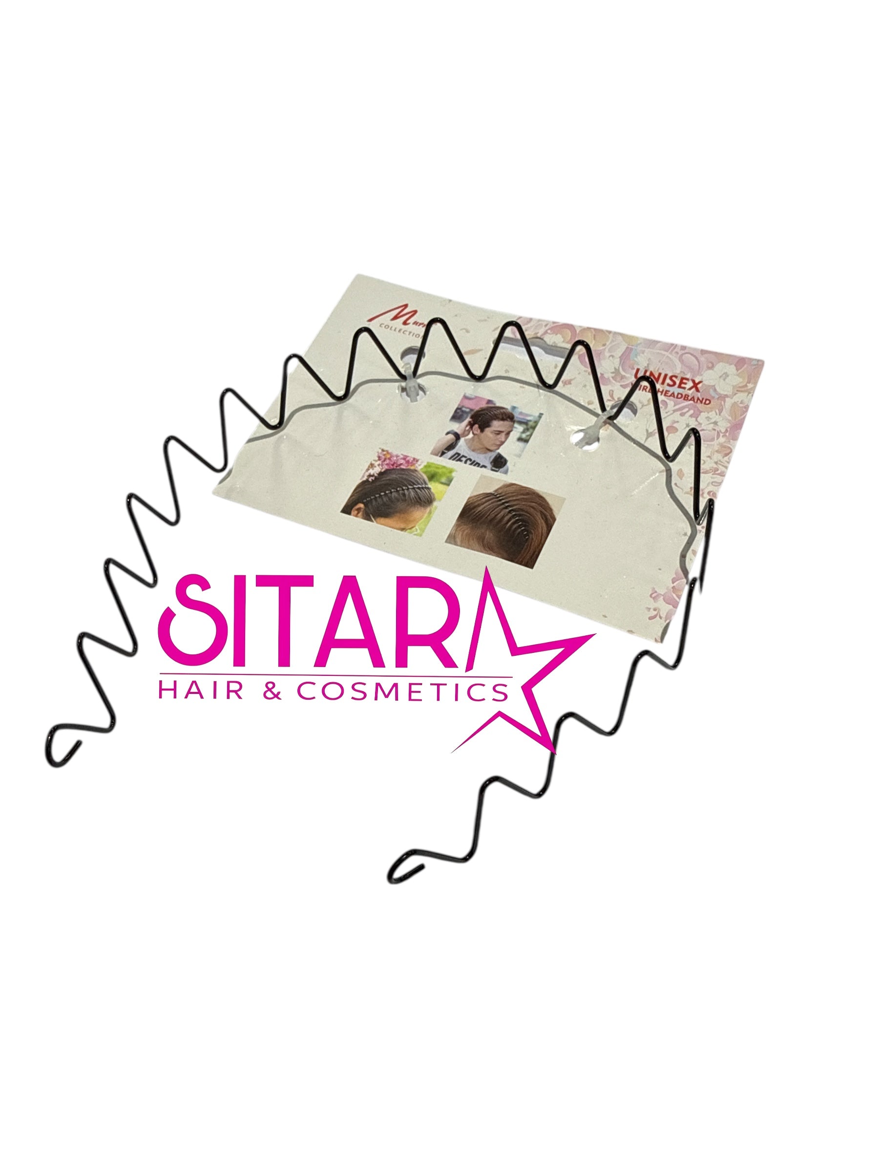 Unisex Wire Headband Zigzag