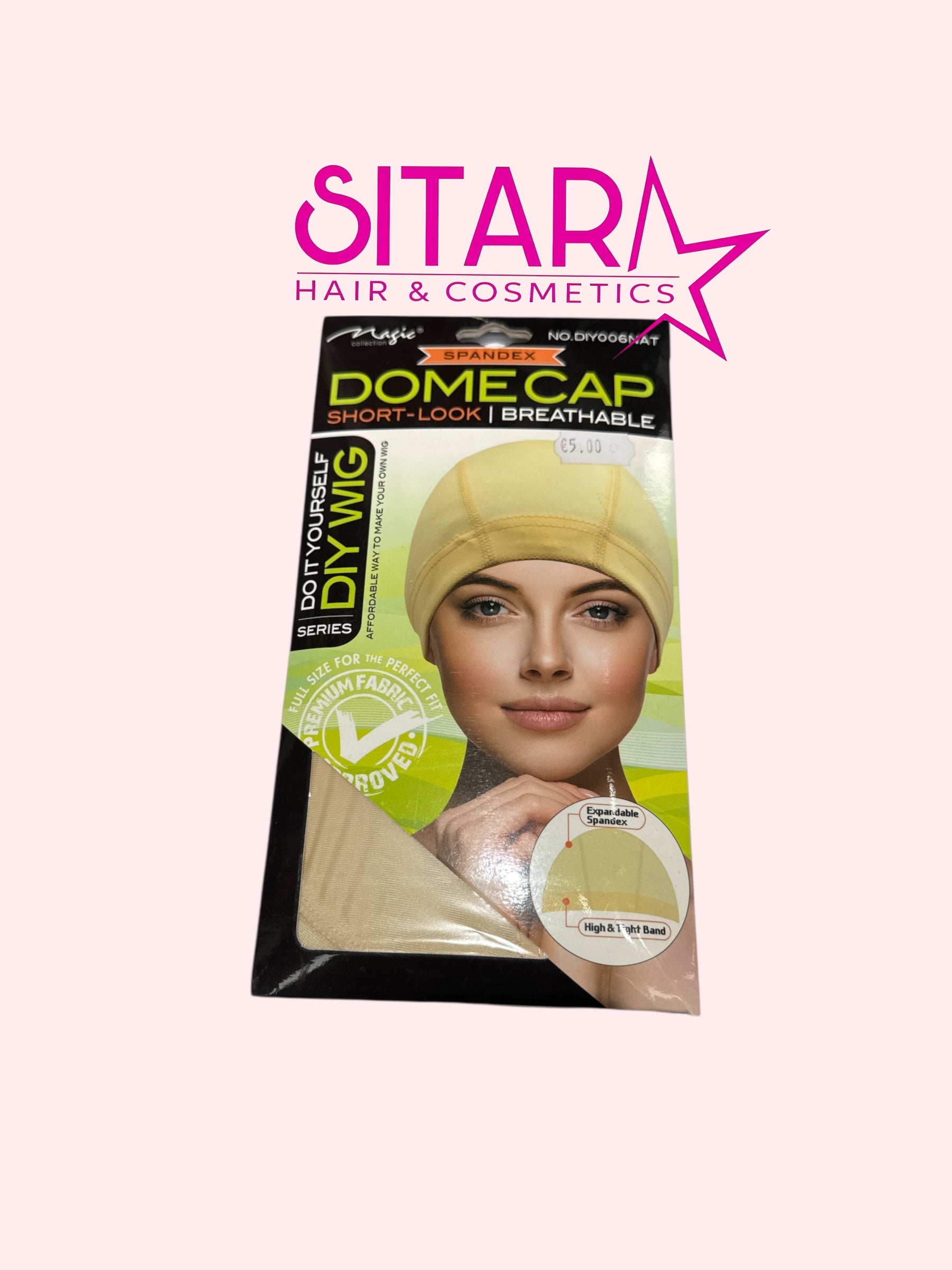 Spandex Dome Cap Short Look