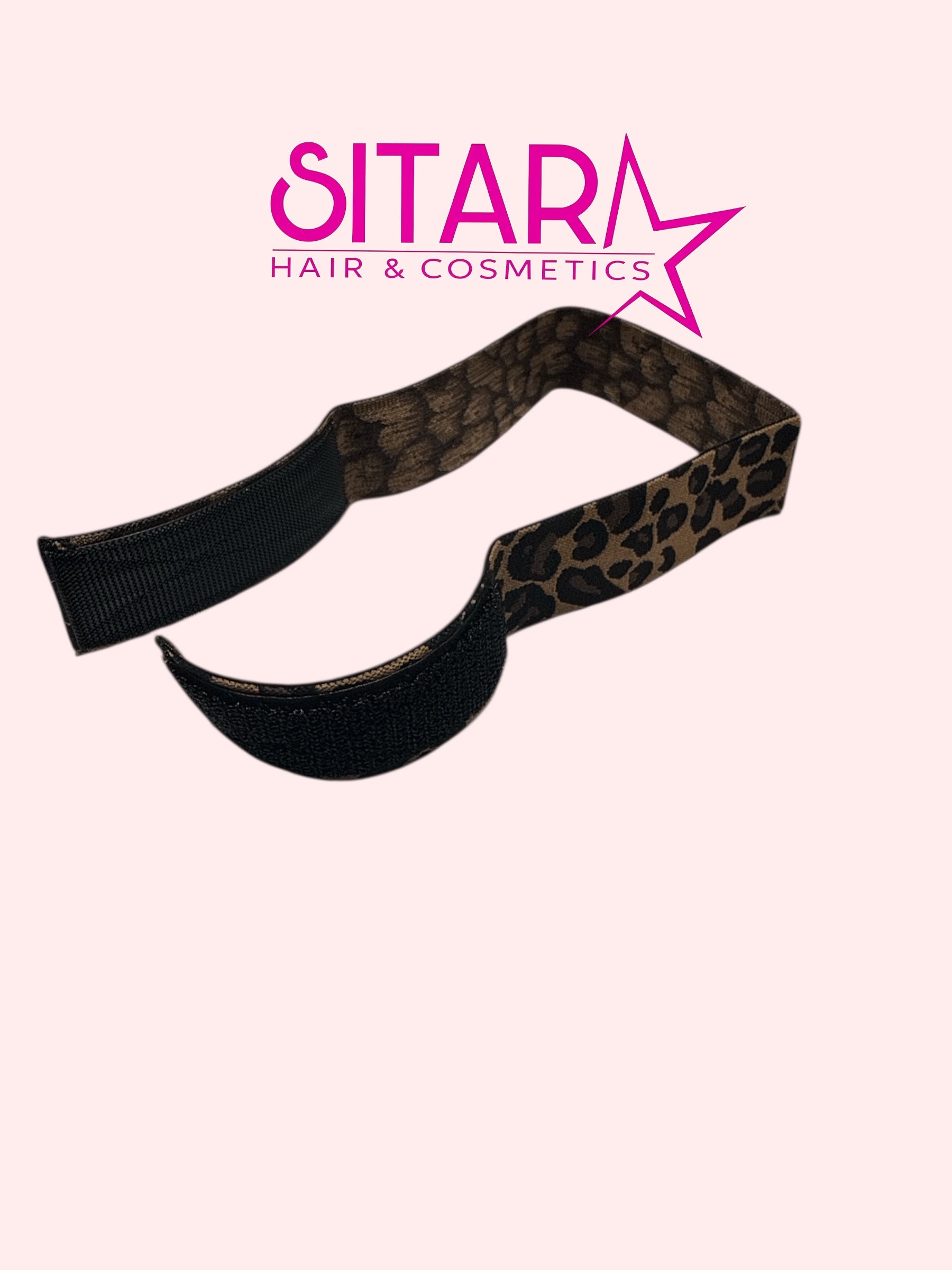 Wig Grip Elastic Band Leopard Effect