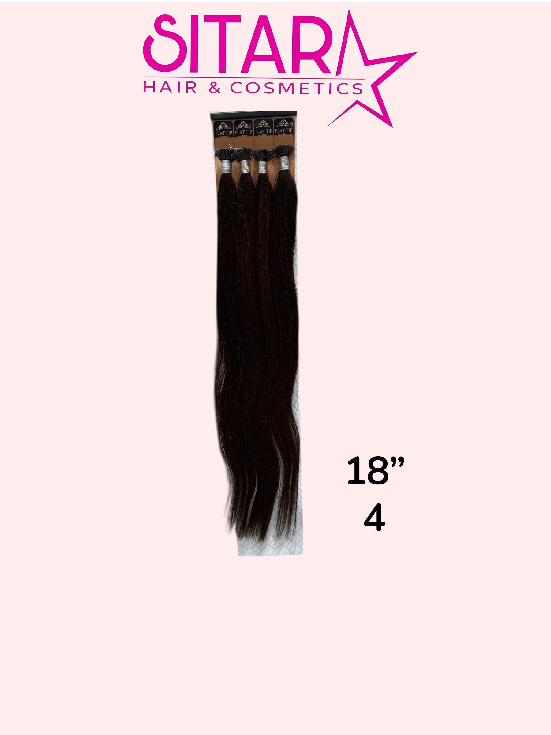 Keratin Flate Tip Hair 100pcs (100G)