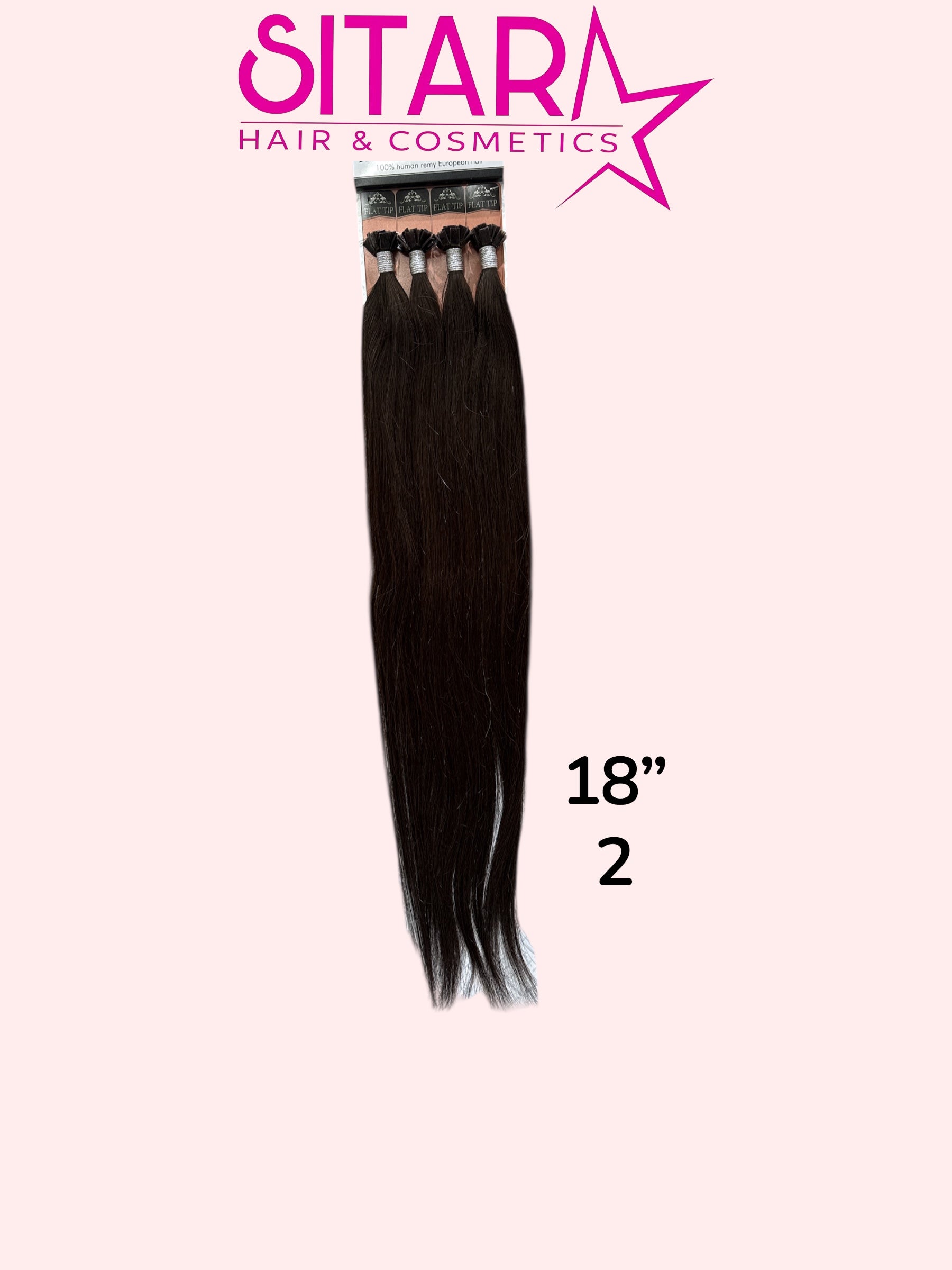 Keratin Flate Tip Hair 100pcs (100G)