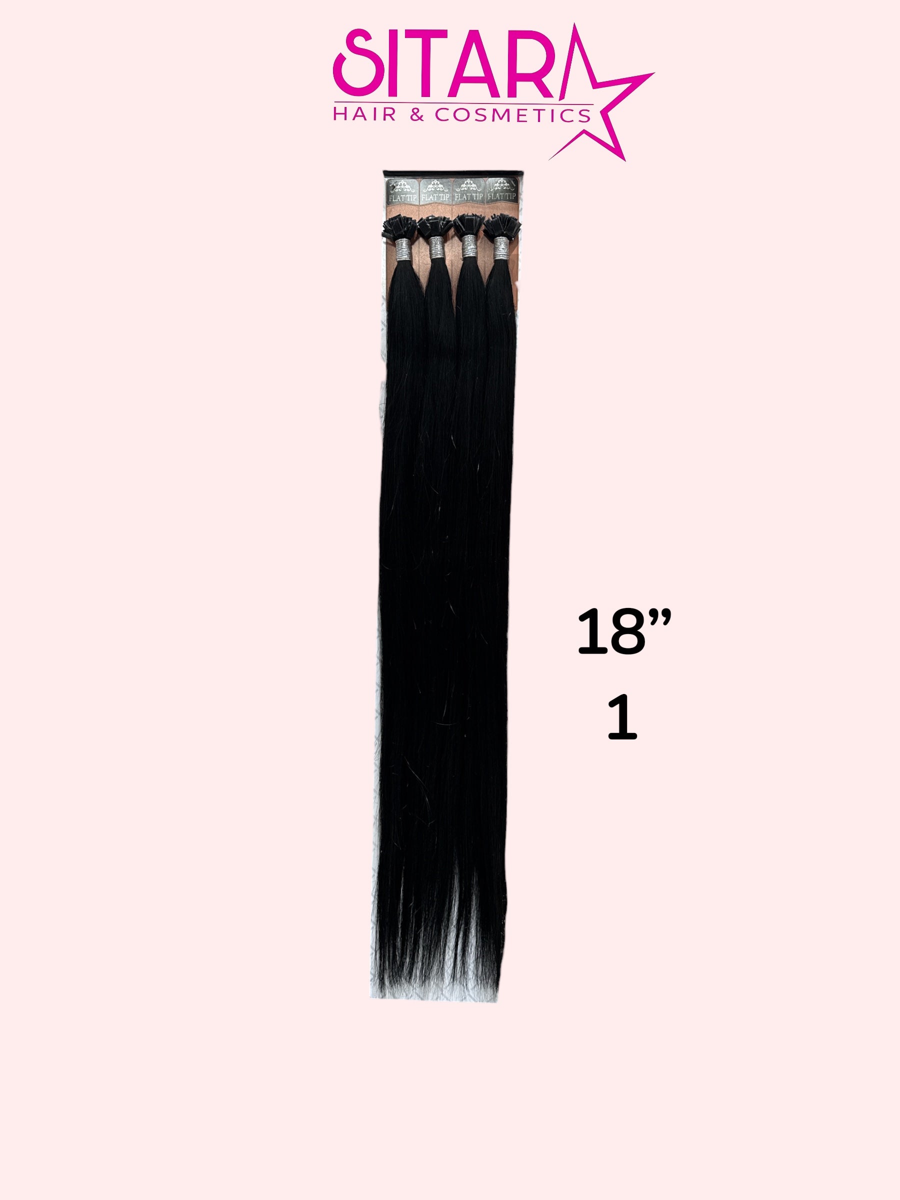 Keratin Flate Tip Hair 100pcs (100G)