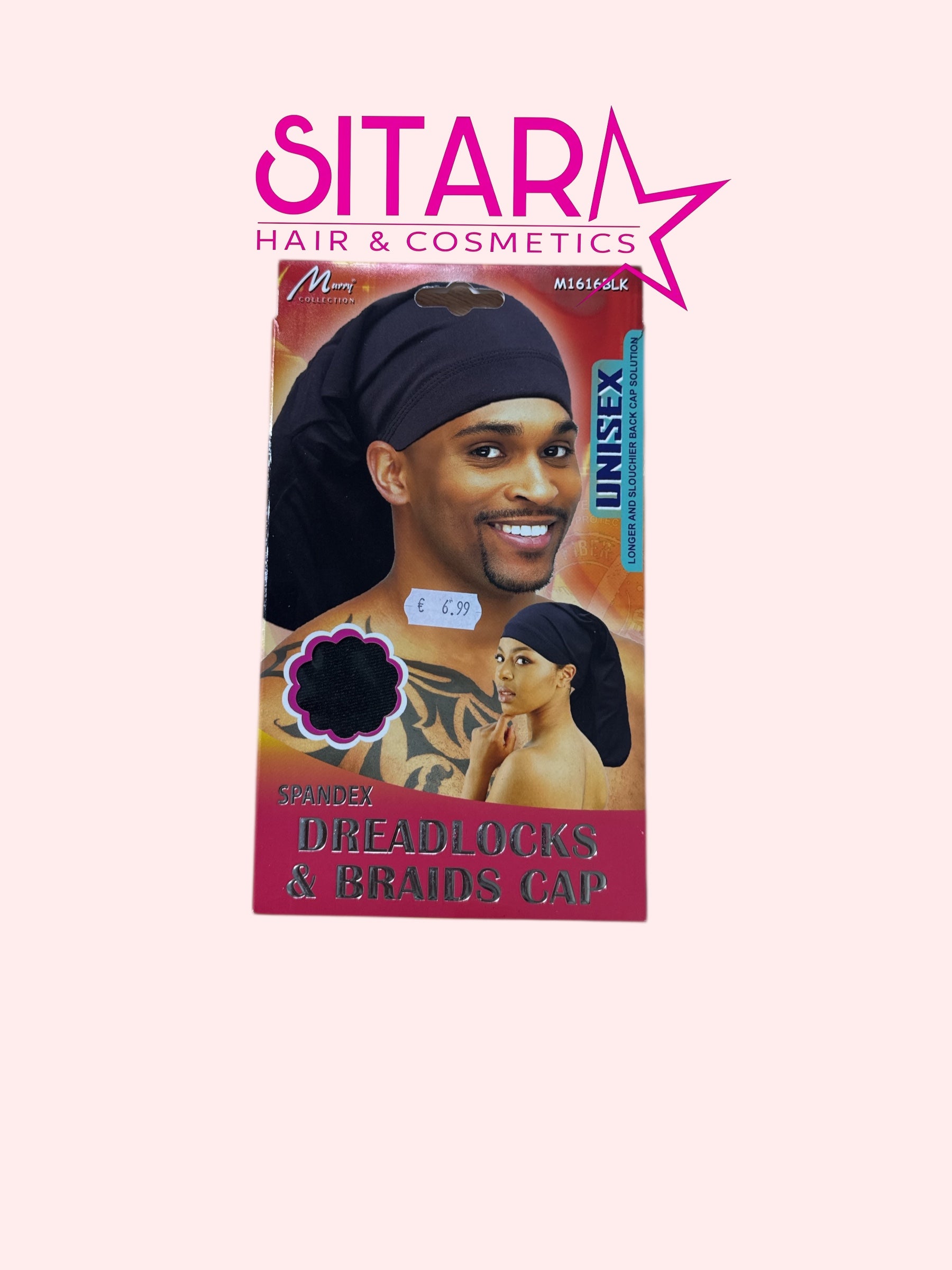 Spandex Unisex Dreadlocks & Braids Cap 20"