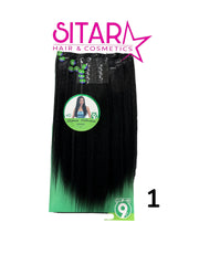 9-Pcs Yaki Perm Synthetic Clips-In