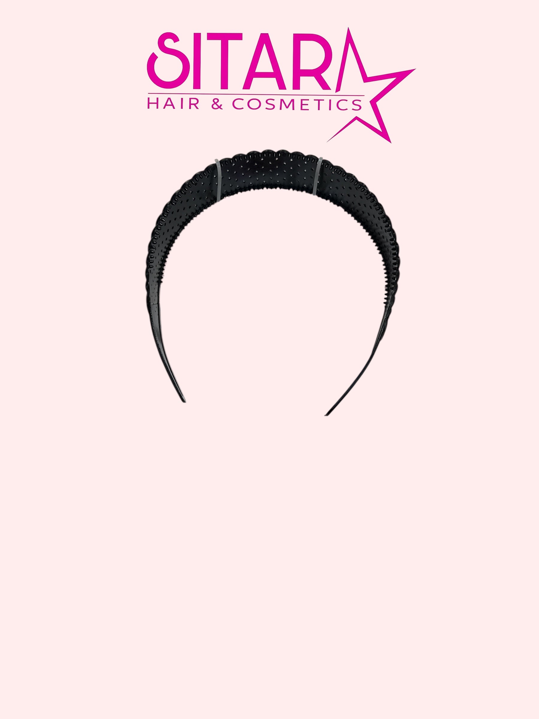 Plastic Headband Black