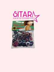 Multicolor Rubber Bands 300pcs Dark Assorted
