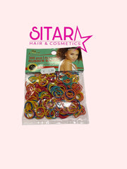 Multicolor Rubber Bands 300pcs Assorted