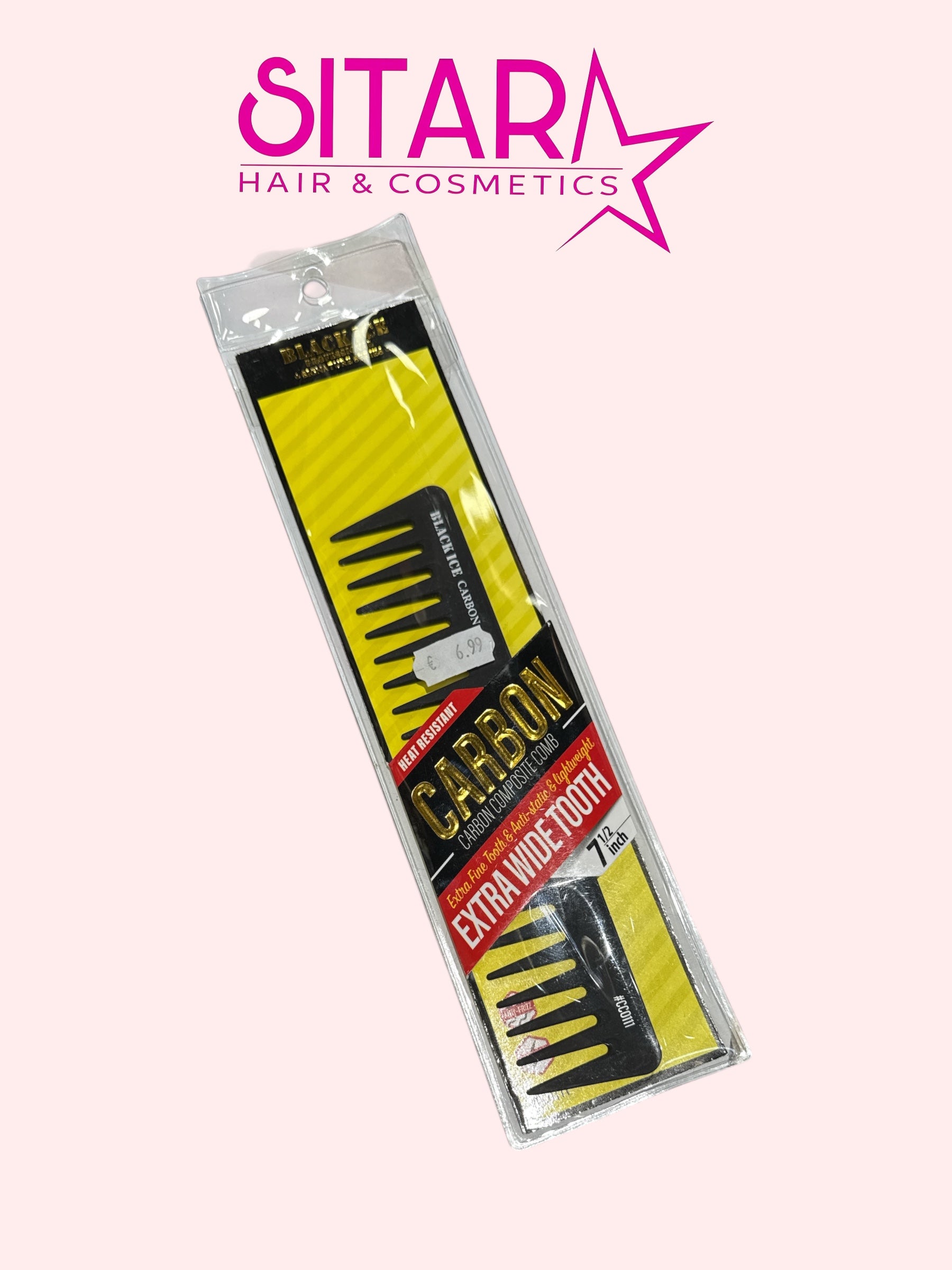 Extra Wide Tooth Comb 7.5"
