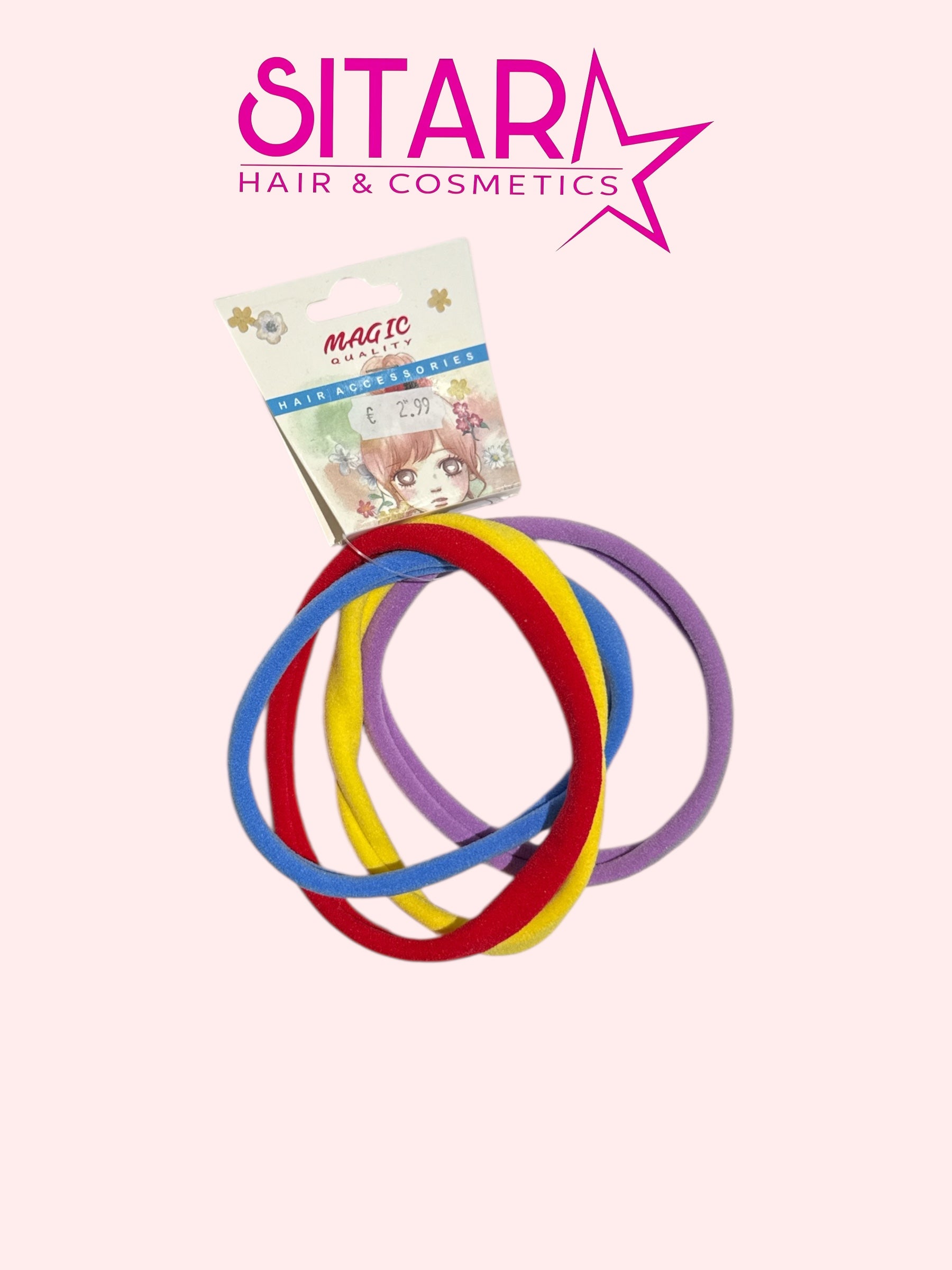 Elastic Headband Multicolor