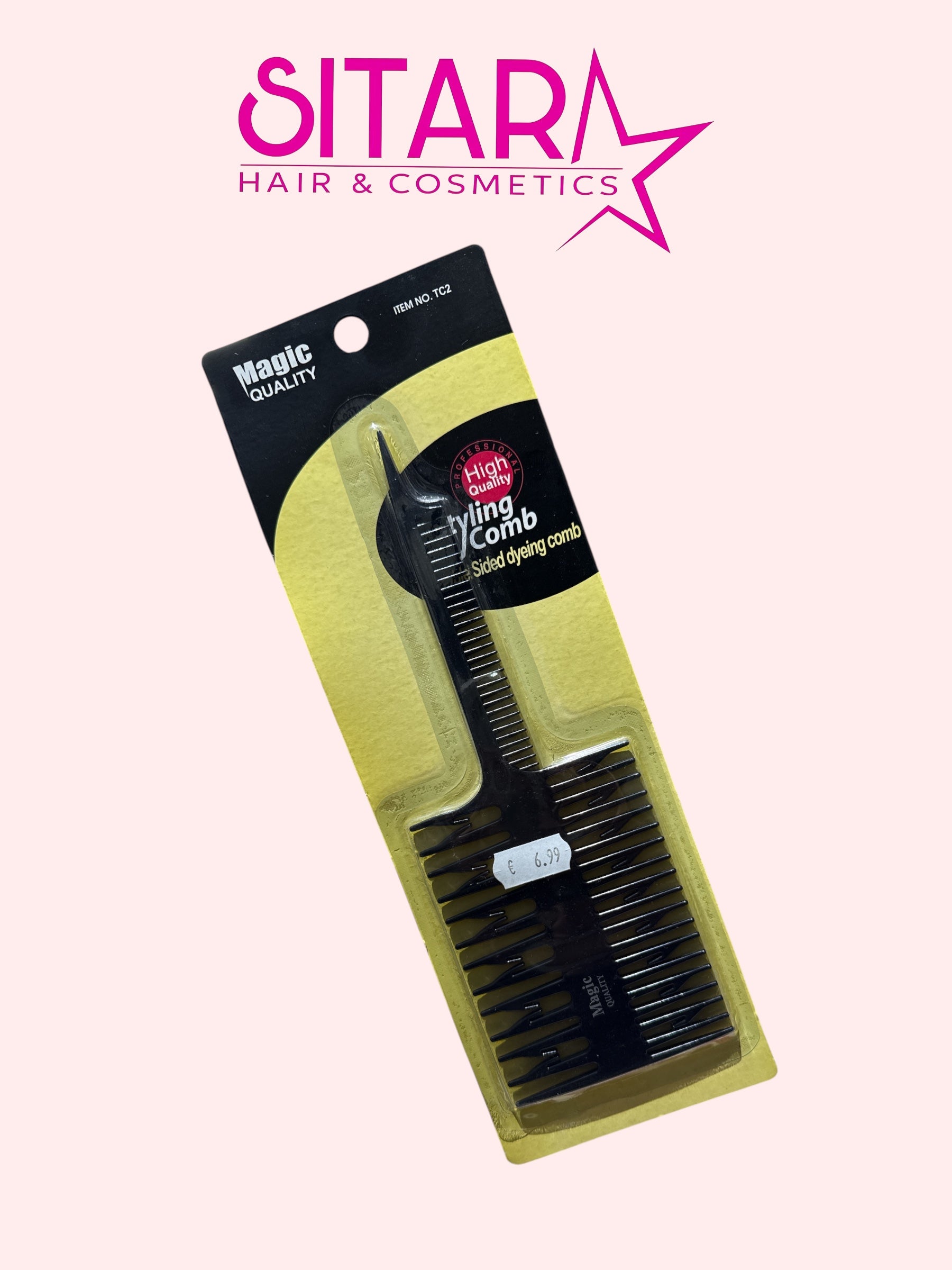 Double Sided Dyeing Comb