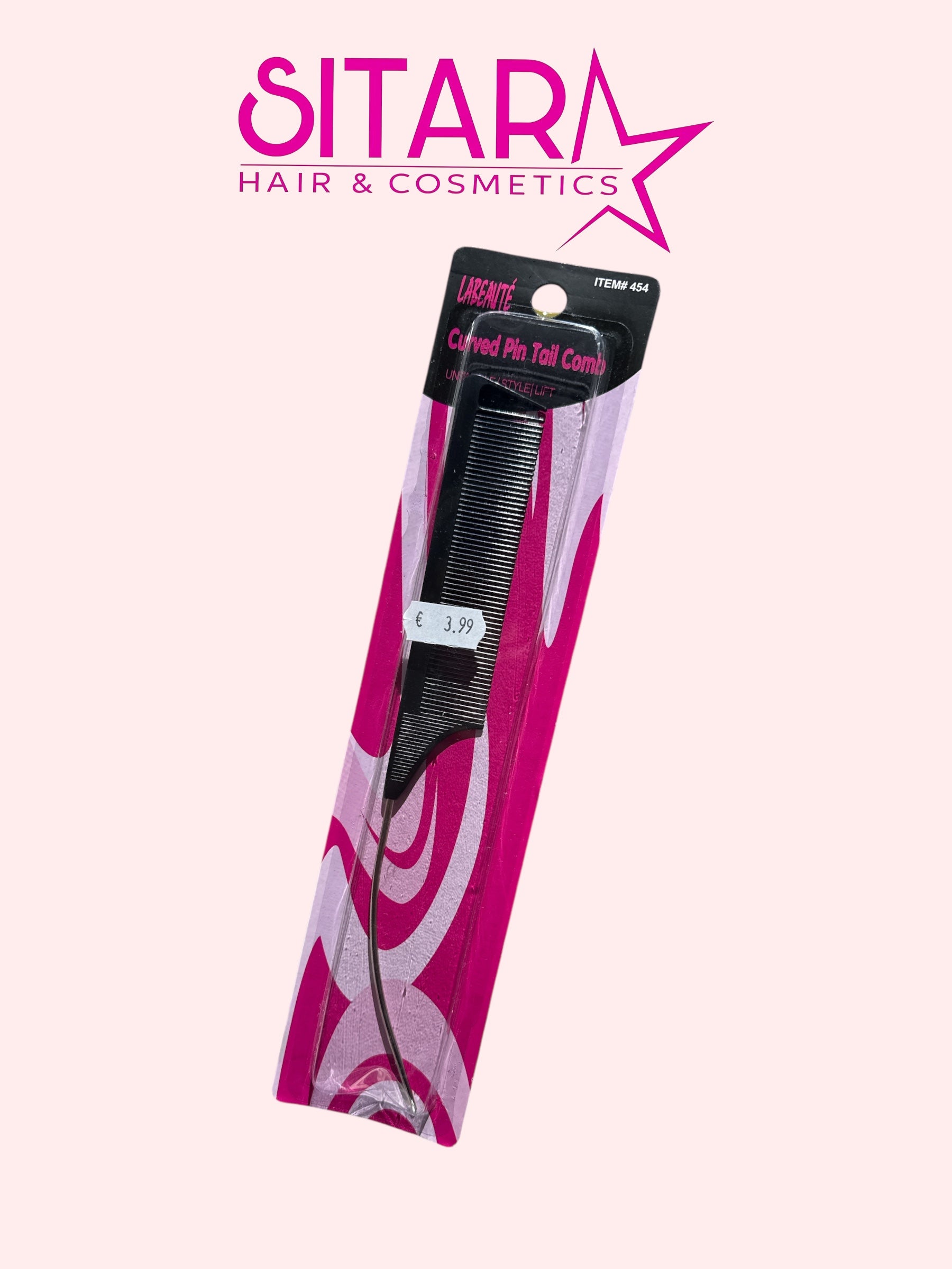 Curved Pin Tail Comb