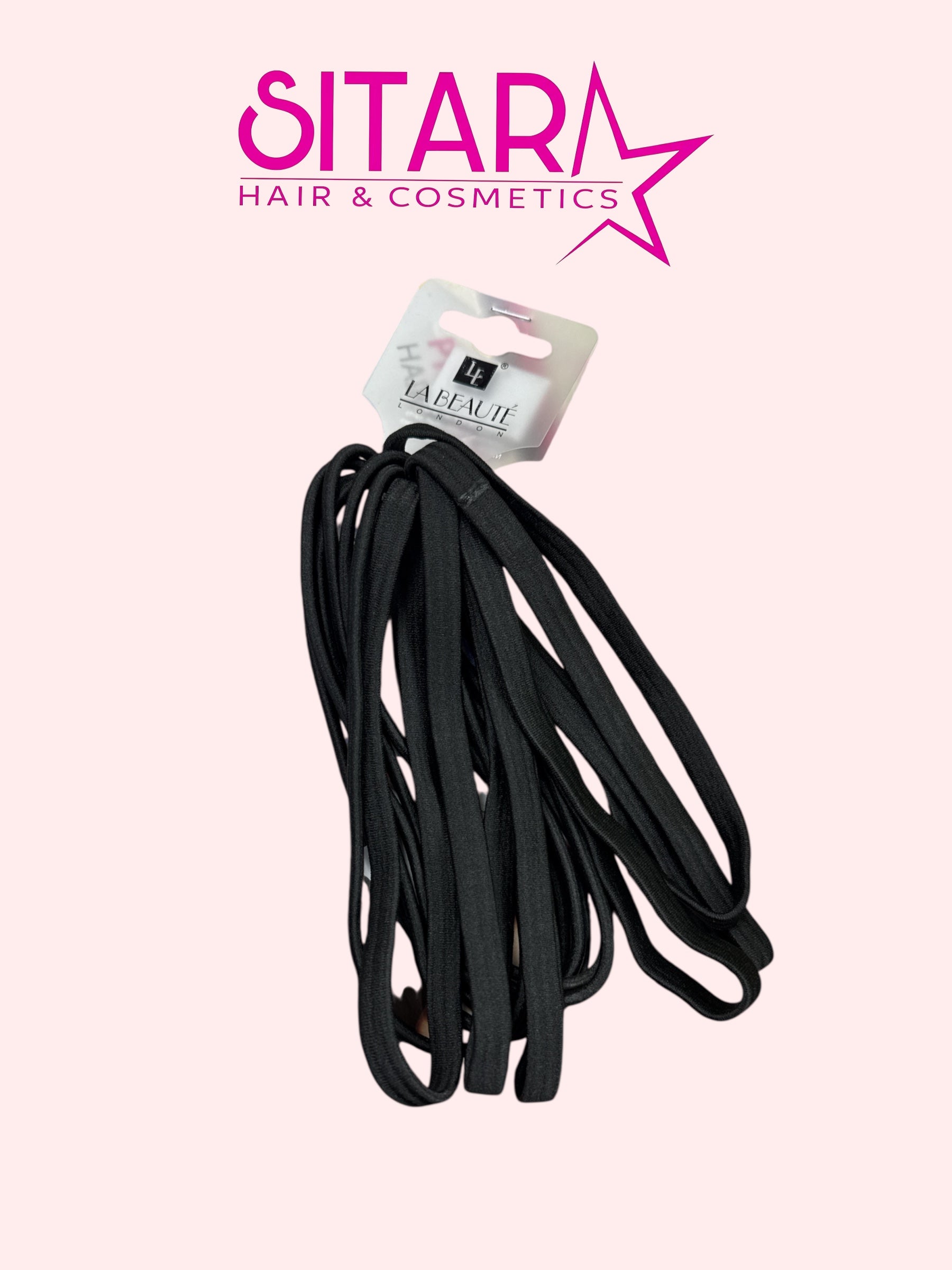 Elastic Headbands Black