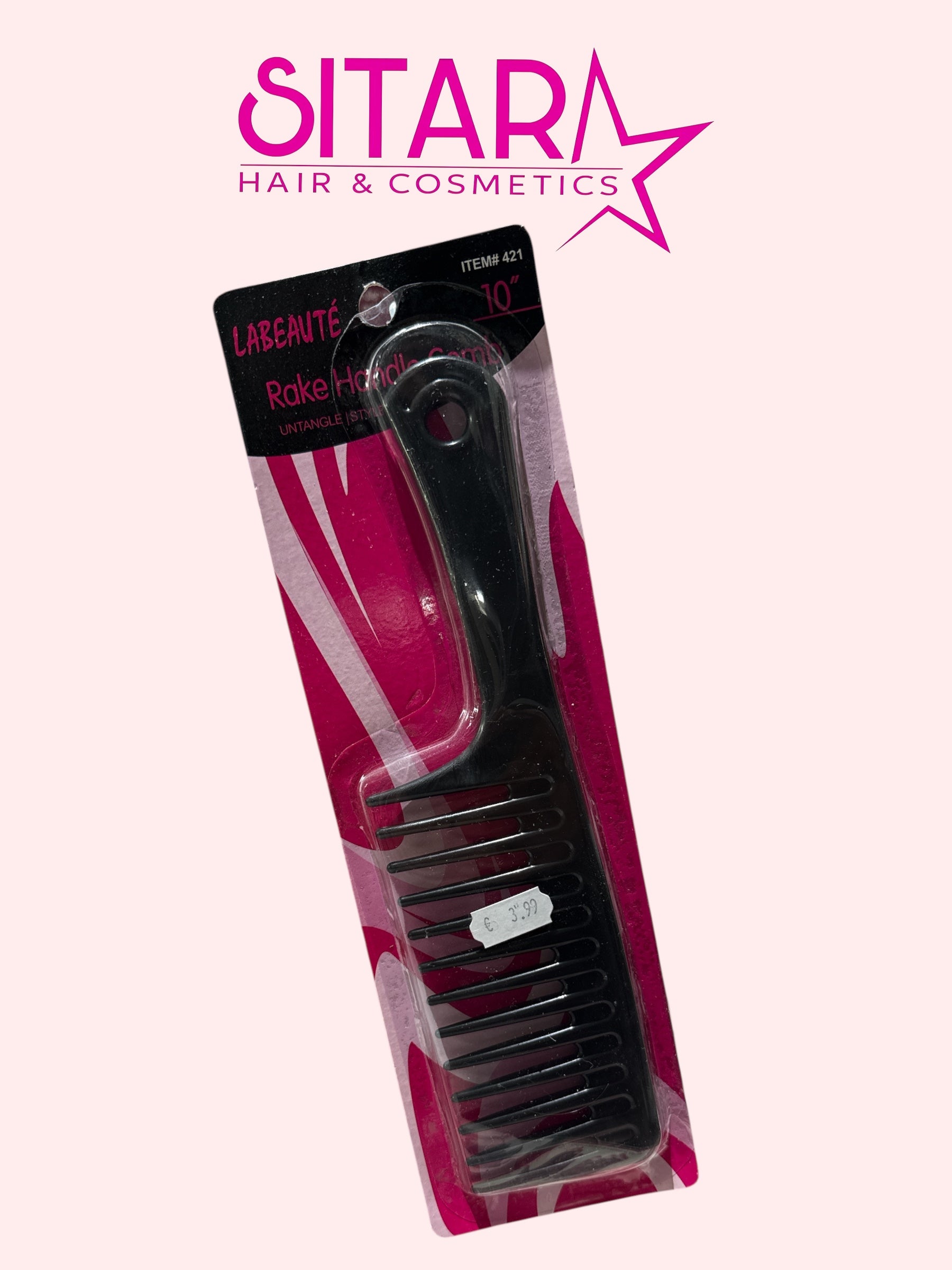 Rake Handle Comb 10"
