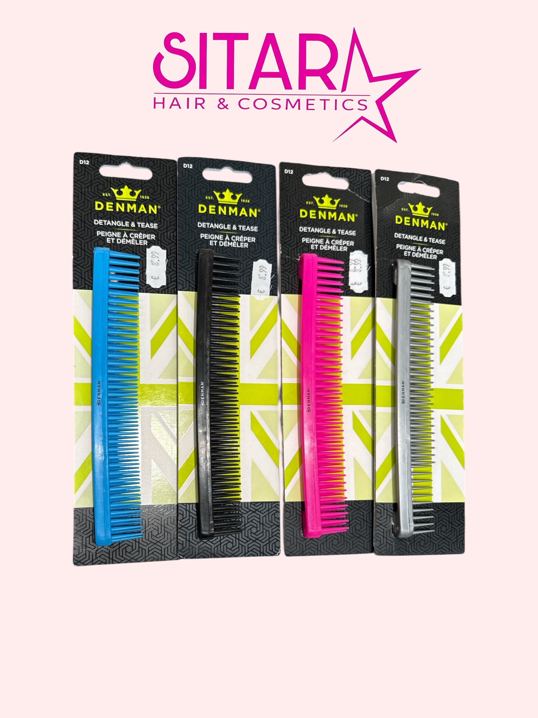 Denman Detangle & Tease Comb