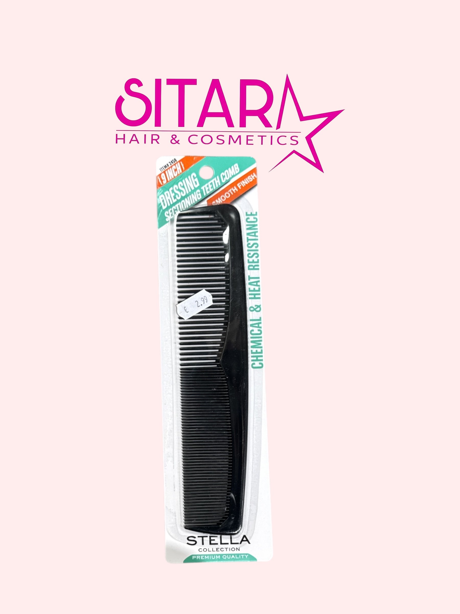 Dressing Styling Comb 9"