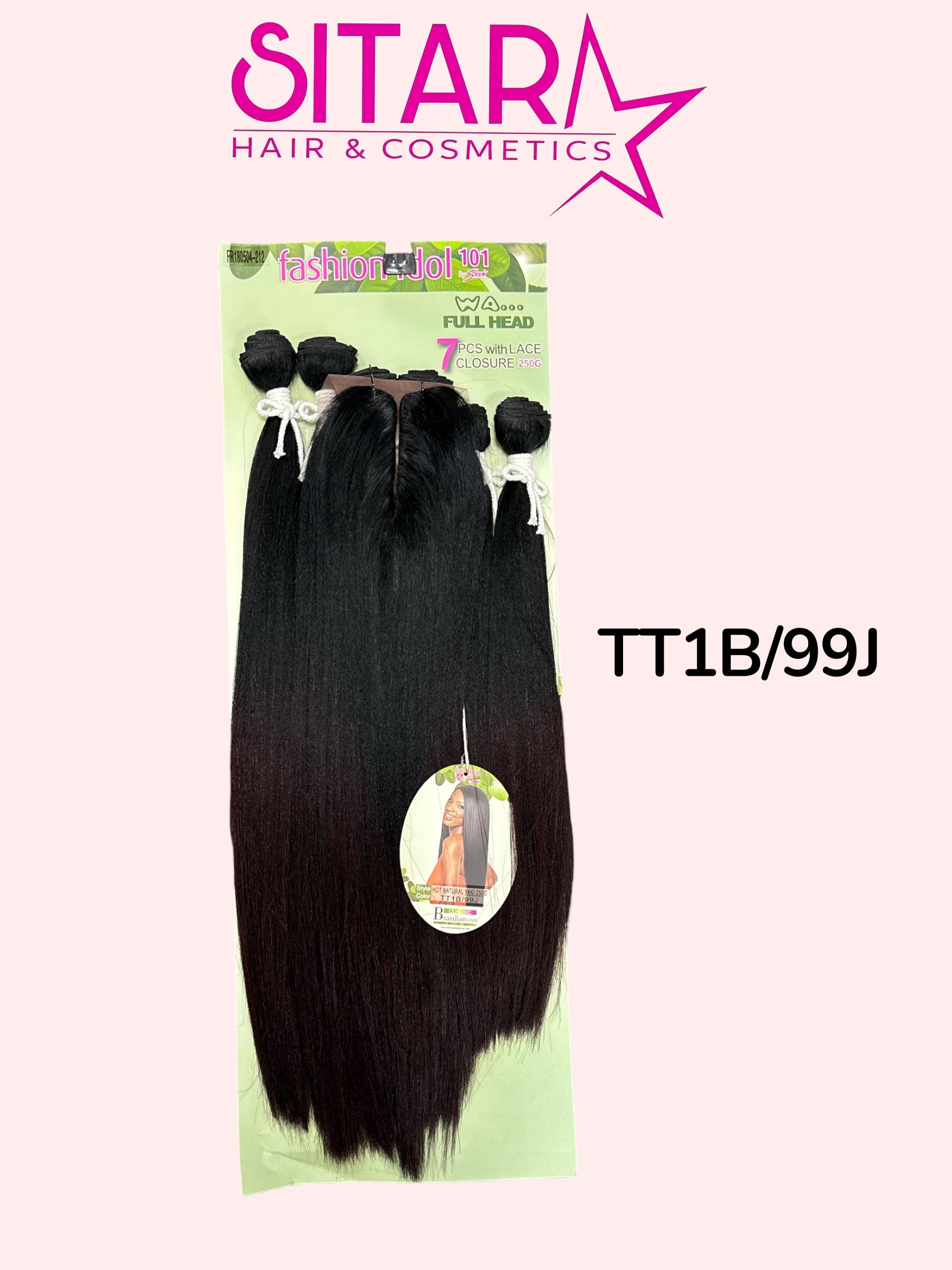 SYN HOT NATURAL YAKI WEAVE 20”, 22”, 24”- 250g