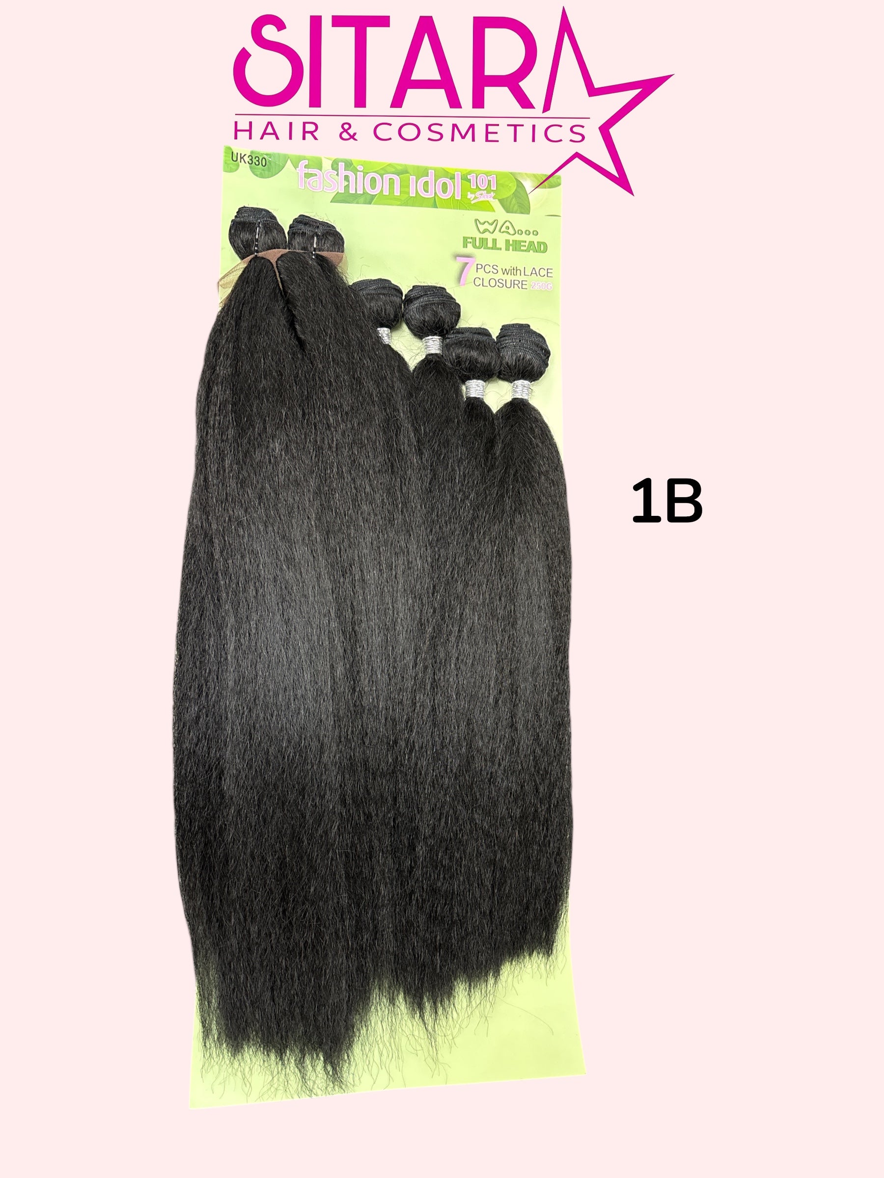 SYN HOT AFRO YAKI WEAVE 18”, 20”, 22”- 250g