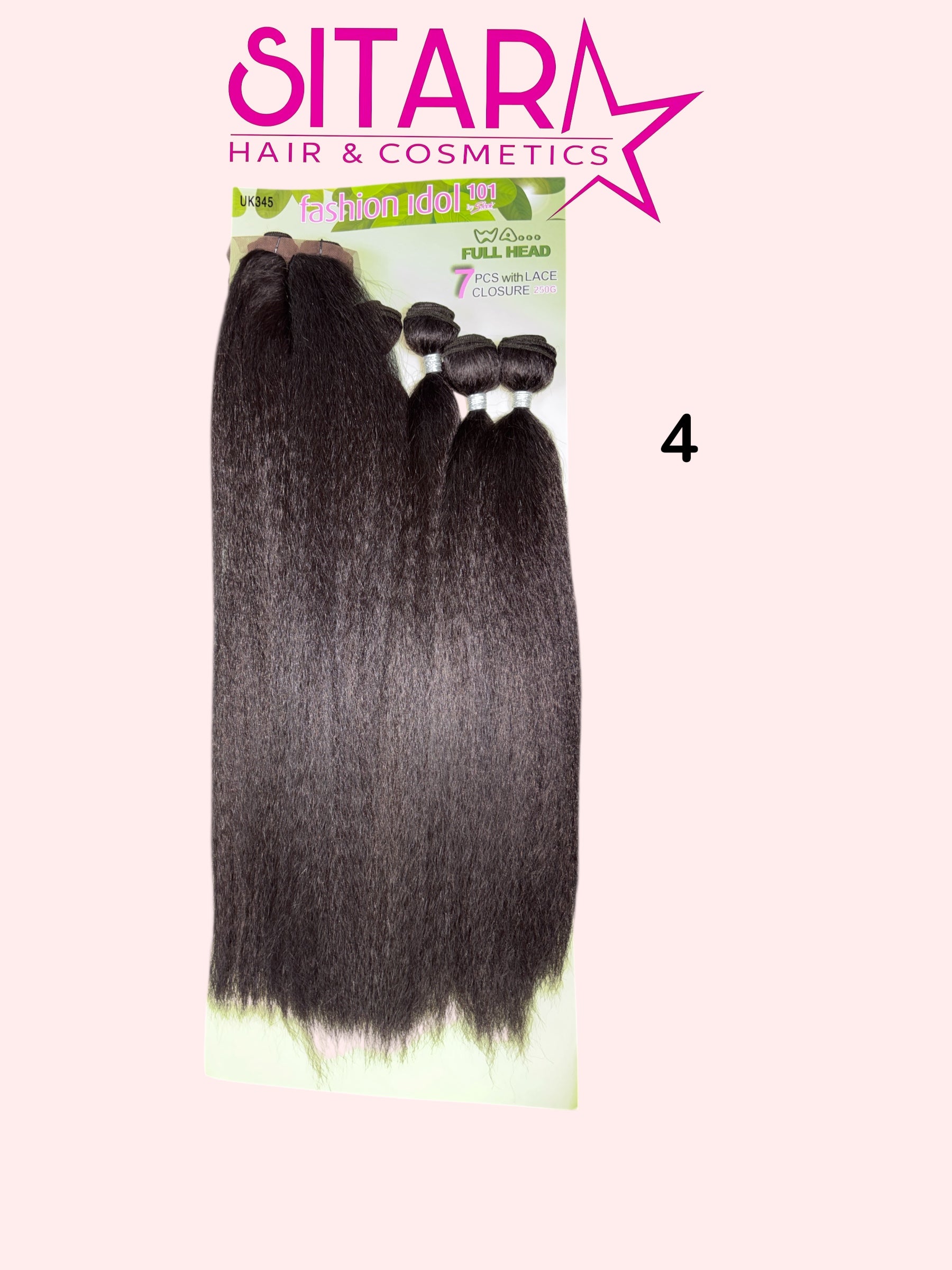 SYN HOT AFRO YAKI WEAVE 18”, 20”, 22”- 250g