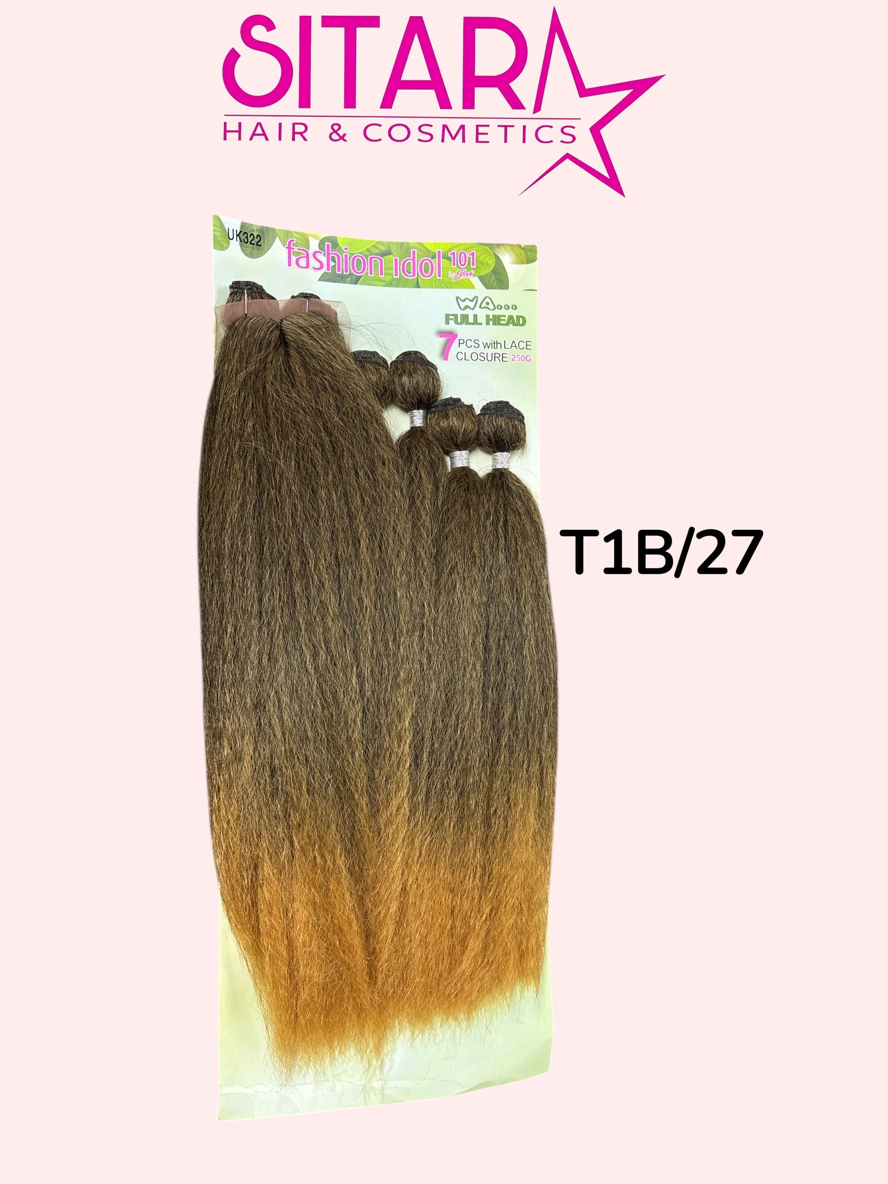 SYN HOT AFRO YAKI WEAVE 18”, 20”, 22”- 250g