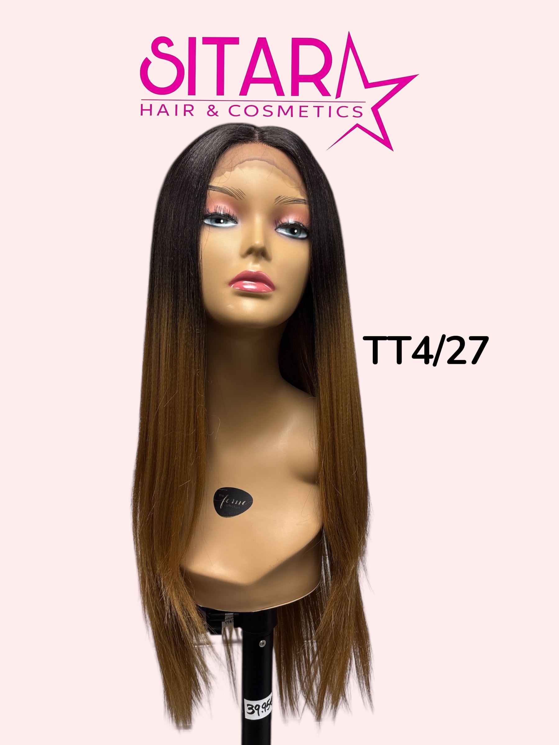 Diamond Silk Base Big Lace Front Parting Wig