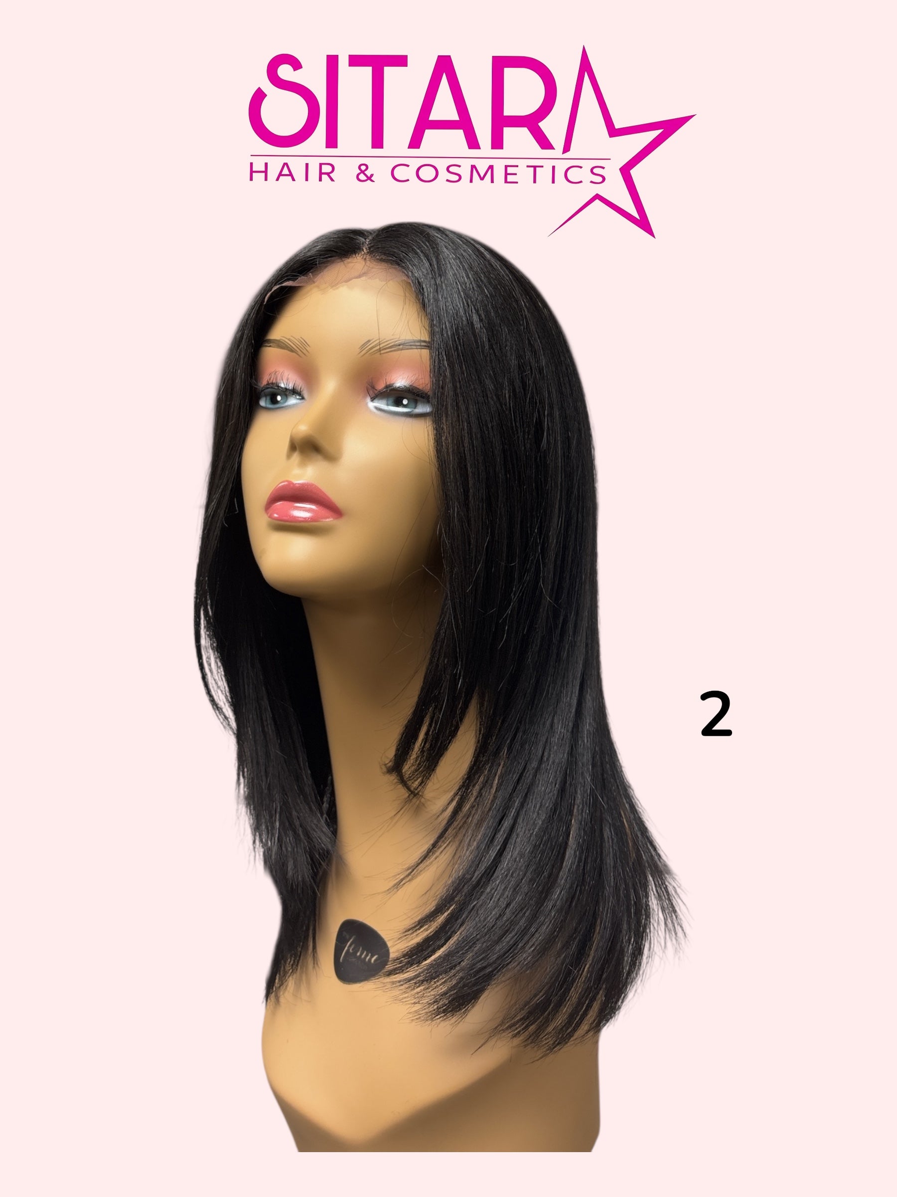 Leanne Premium Human Hair Blended Lace Wig