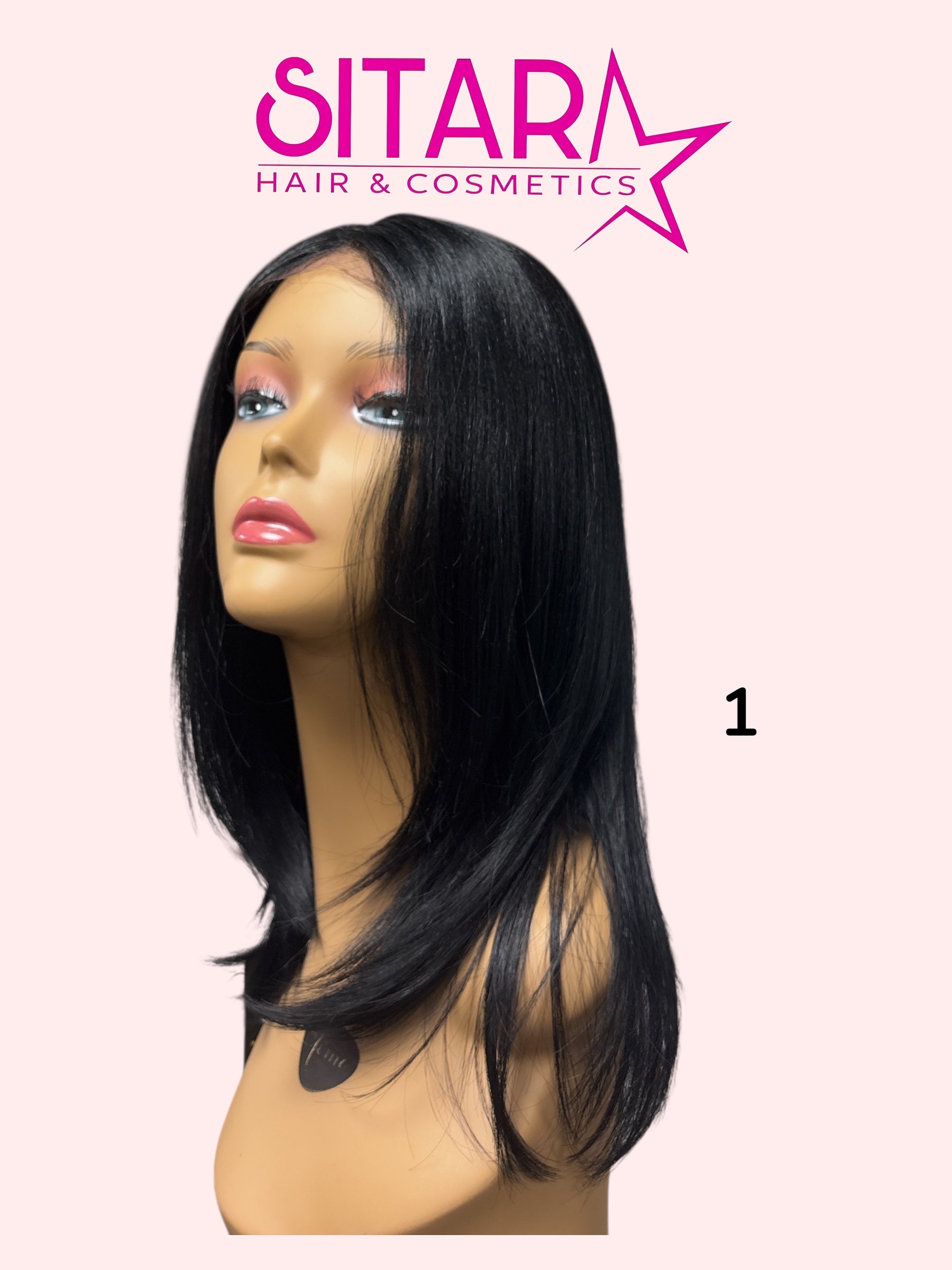 Leanne Premium Human Hair Blended Lace Wig