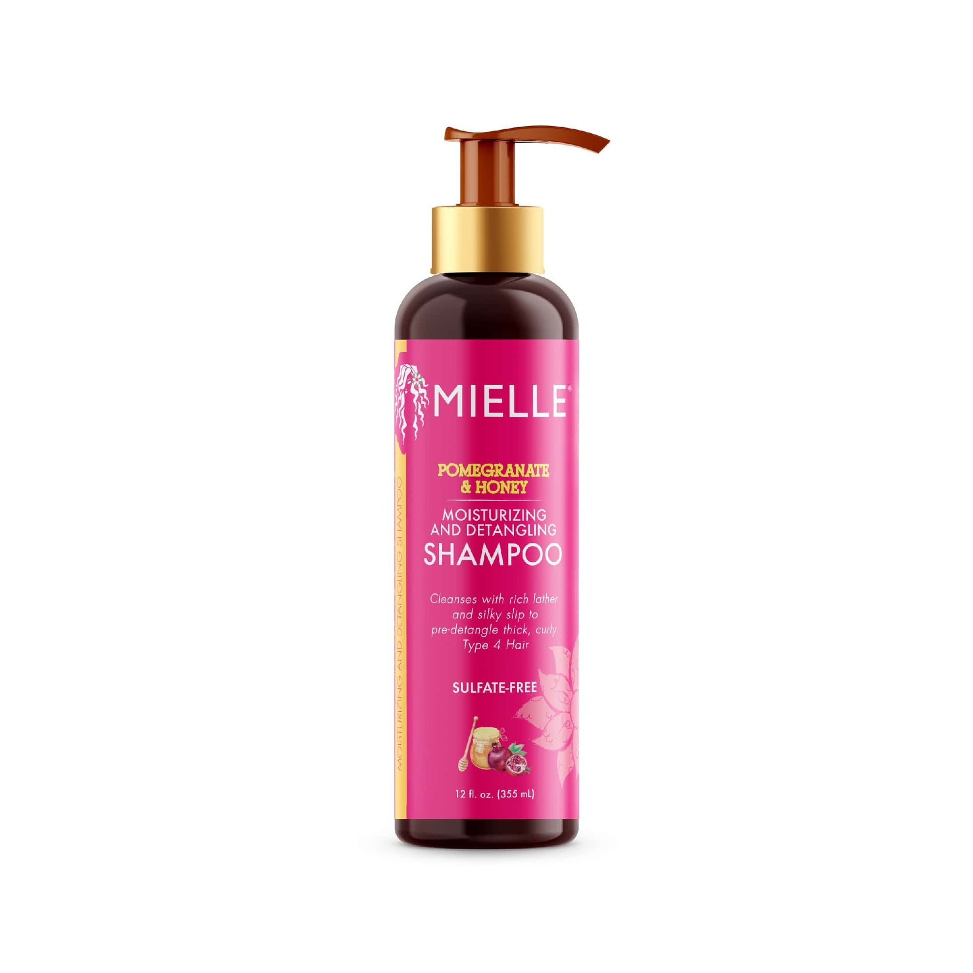 Mielle Pomegranate & Honey Moisturizing & Detangling Shampoo 355ml