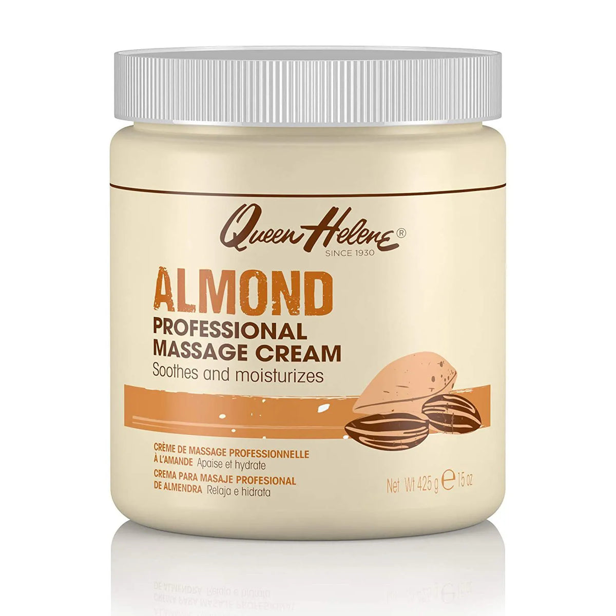 Queen Helene Almond Massage Cream – 425g / 15 oz